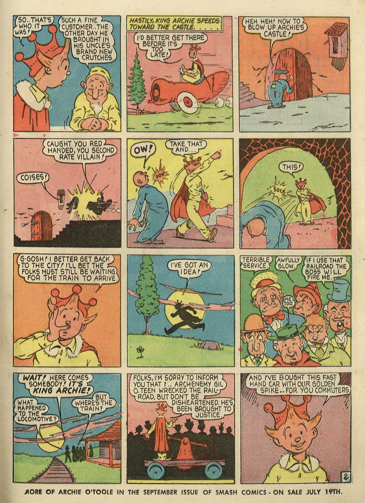 Read online Smash Comics comic -  Issue #13 - 25