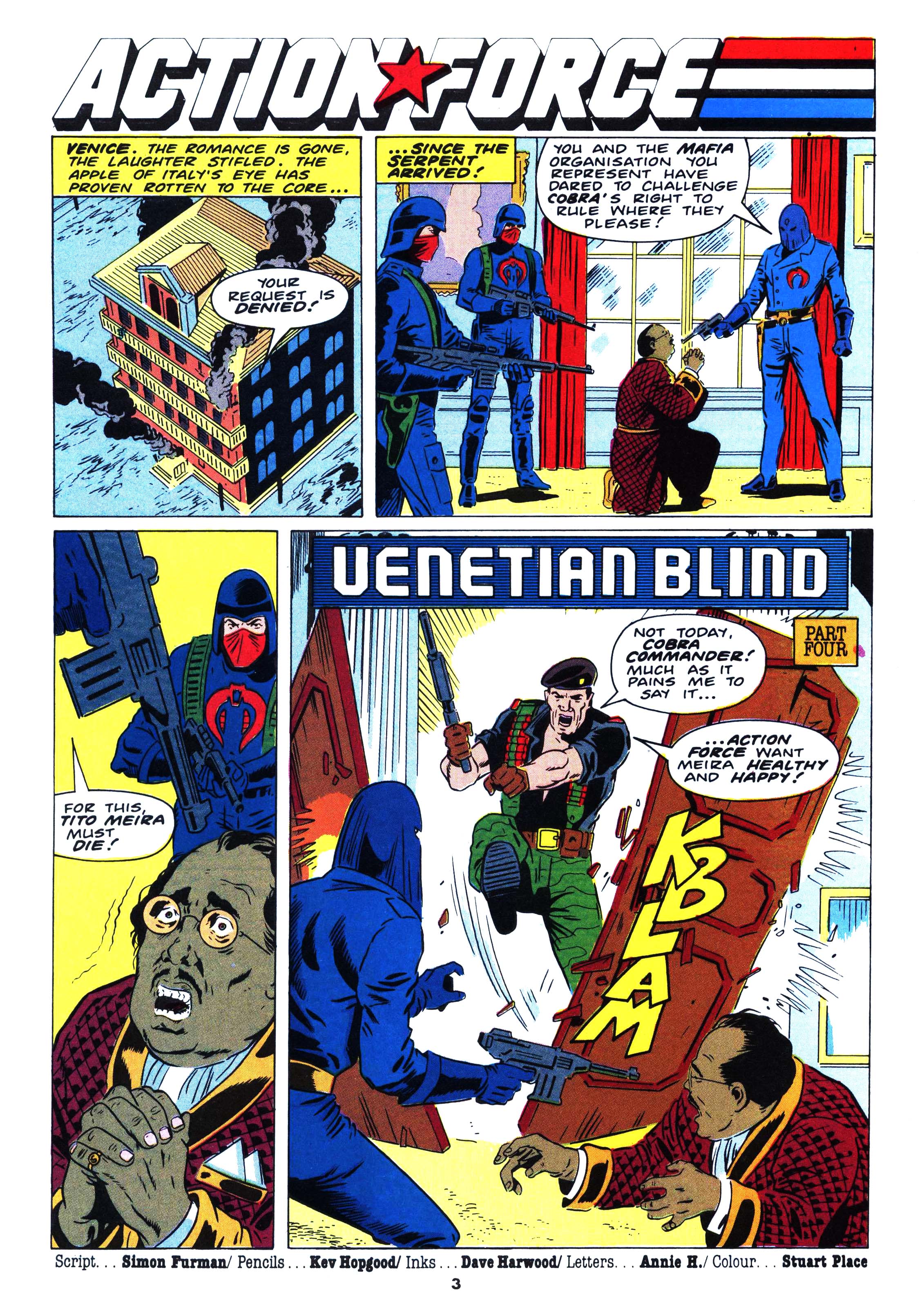 Read online Action Force comic -  Issue #50 - 3