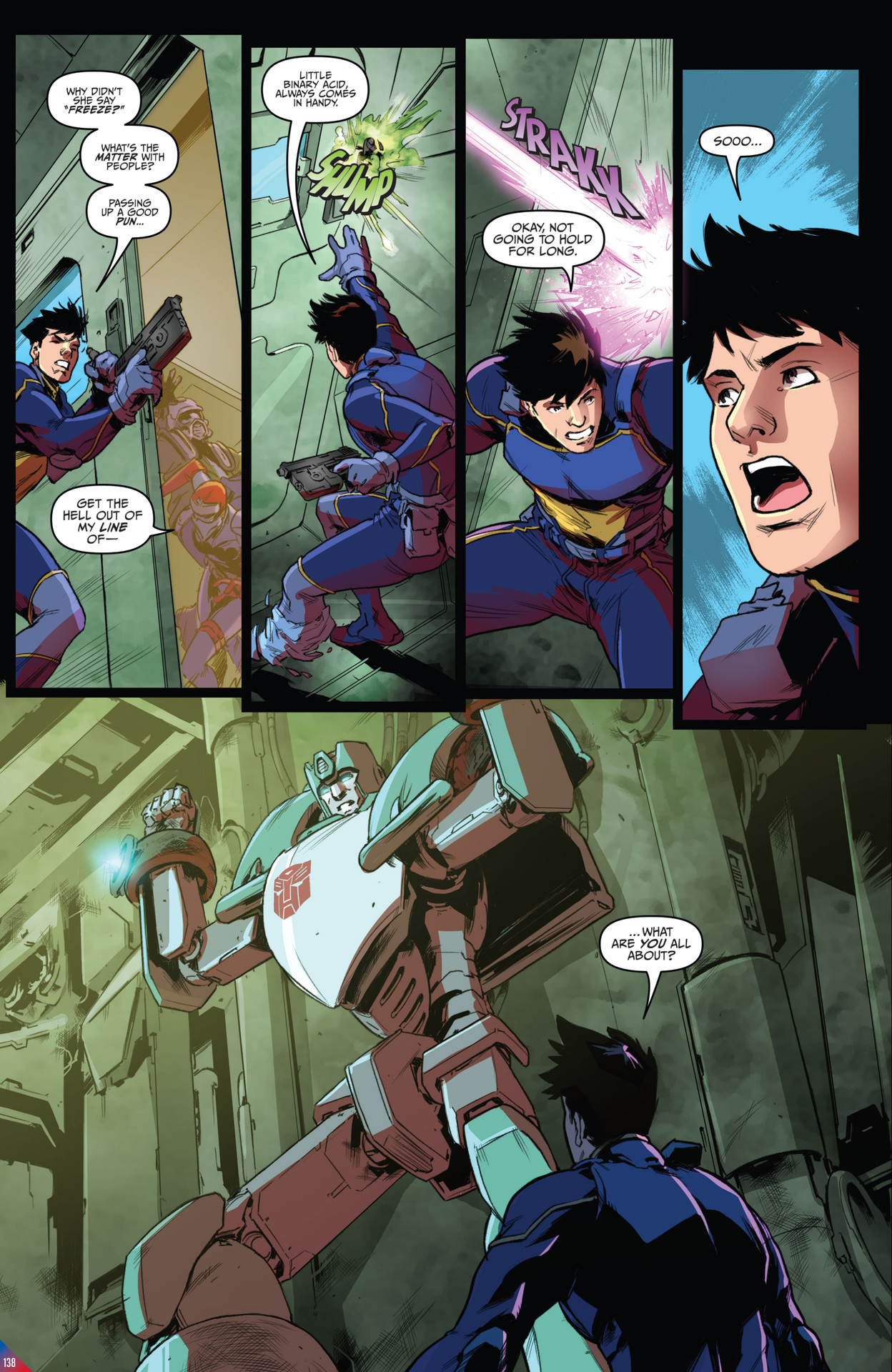 Read online Transformers: The IDW Collection Phase Three comic -  Issue # TPB 1 (Part 2) - 36