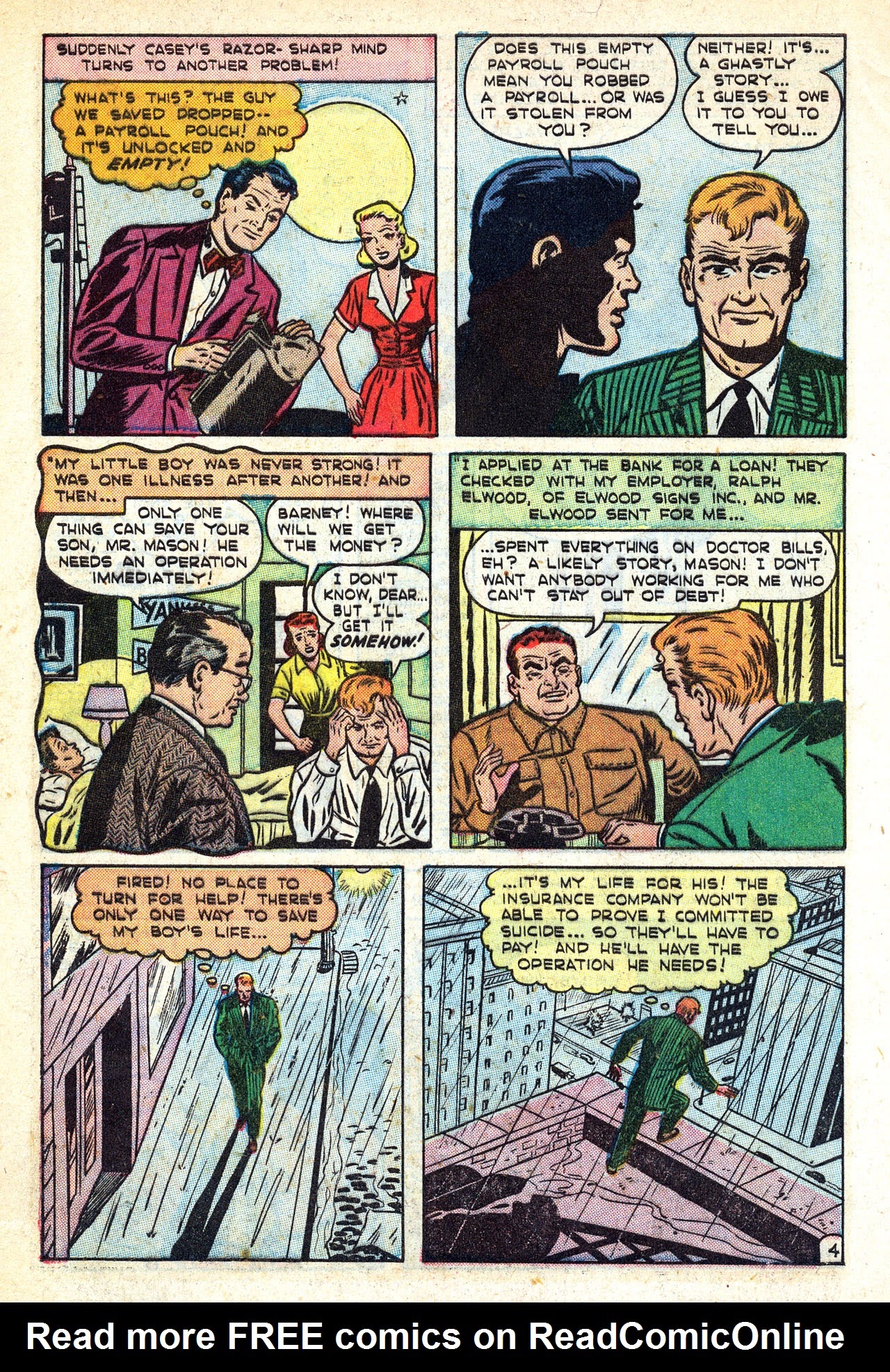 Read online Casey Crime Photographer comic -  Issue #4 - 6