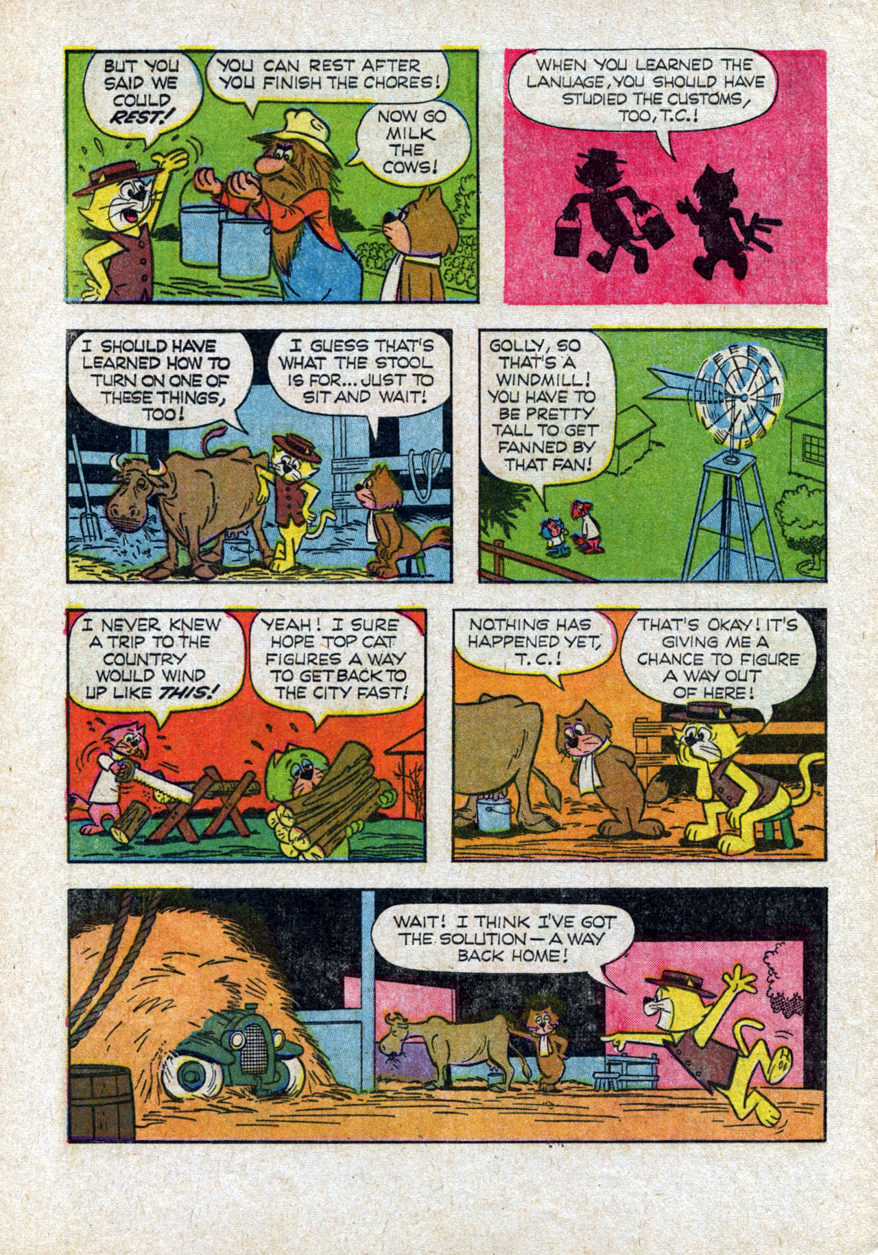 Read online Top Cat (1962) comic -  Issue #10 - 32