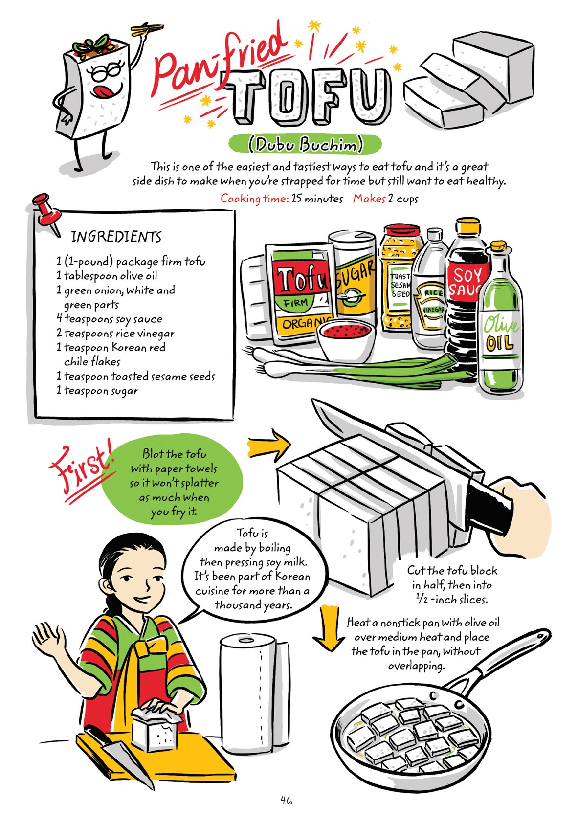 Read online Cook Korean! A Comic Book With Recipes comic -  Issue # TPB (Part 1) - 45