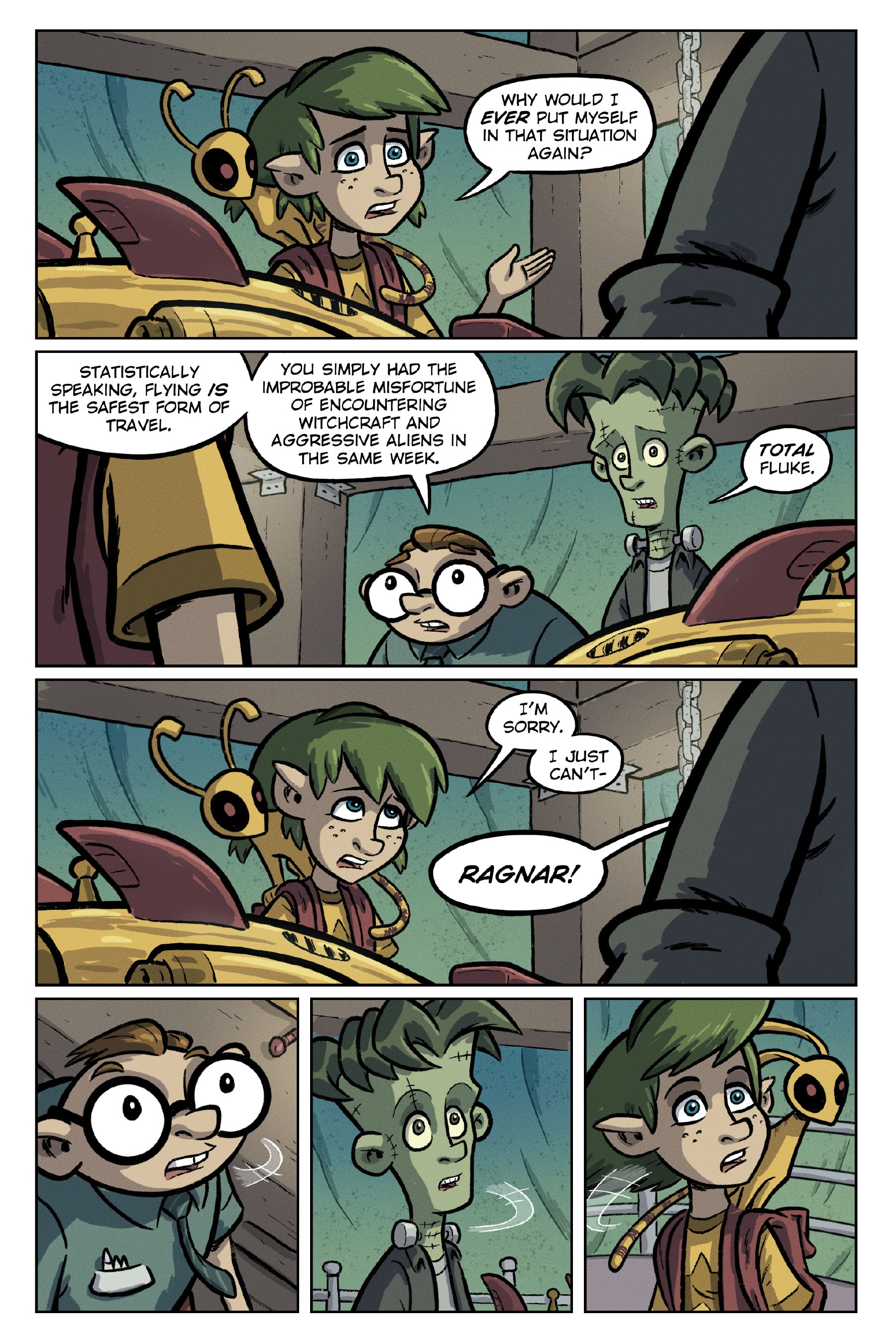 Read online Oddly Normal (2014) comic -  Issue #17 - 19