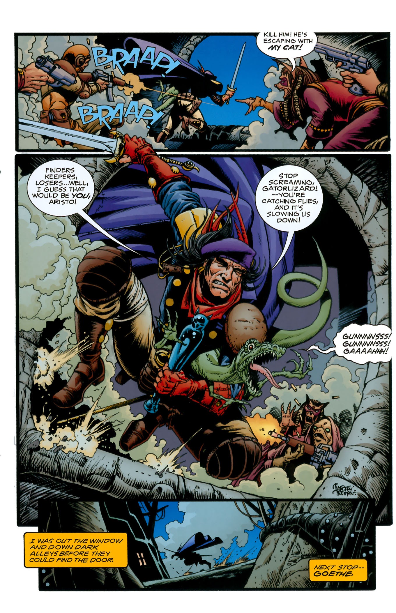 Read online GrimJack: The Manx Cat comic -  Issue #1 - 15