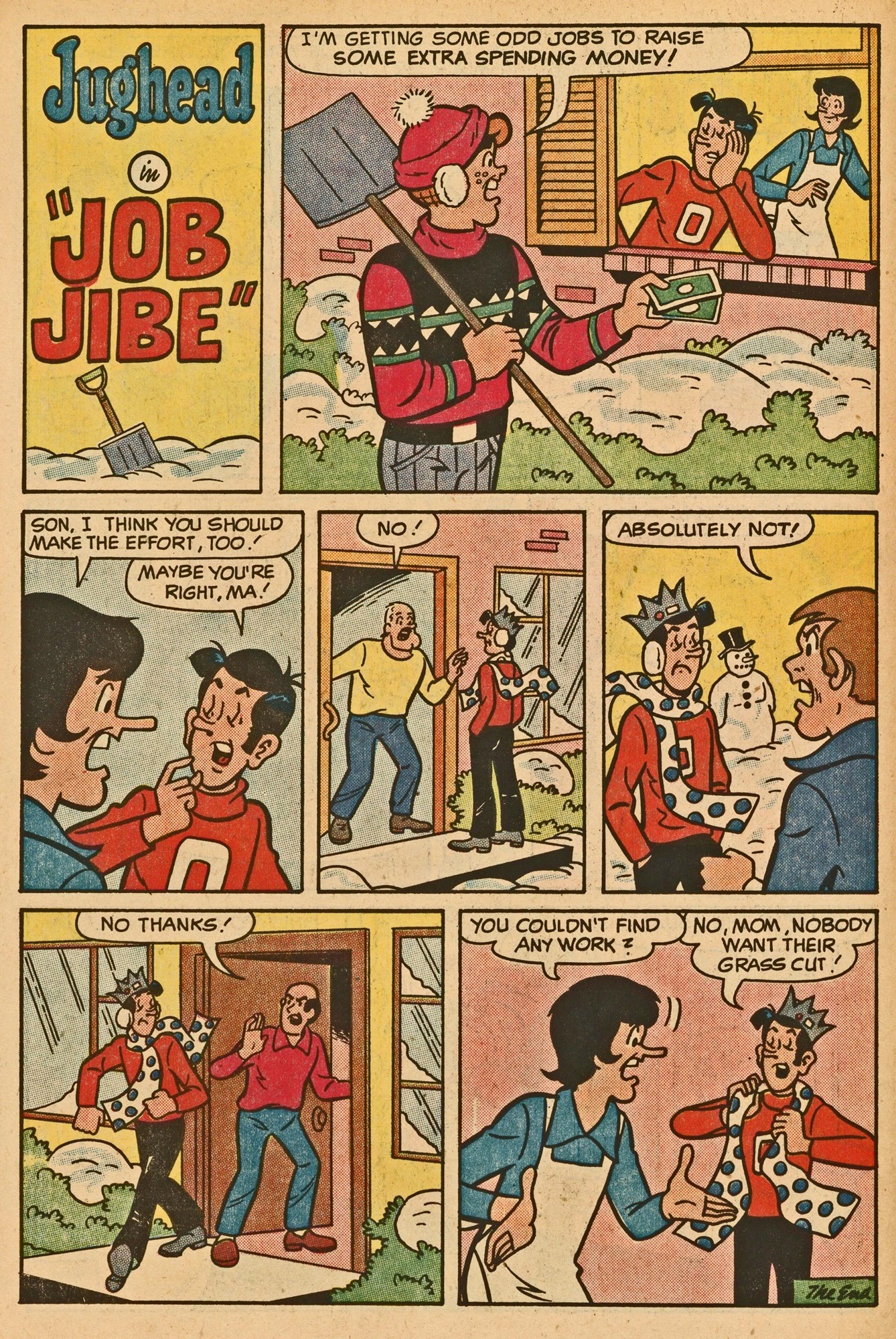 Read online Jughead's Jokes comic -  Issue #28 - 22