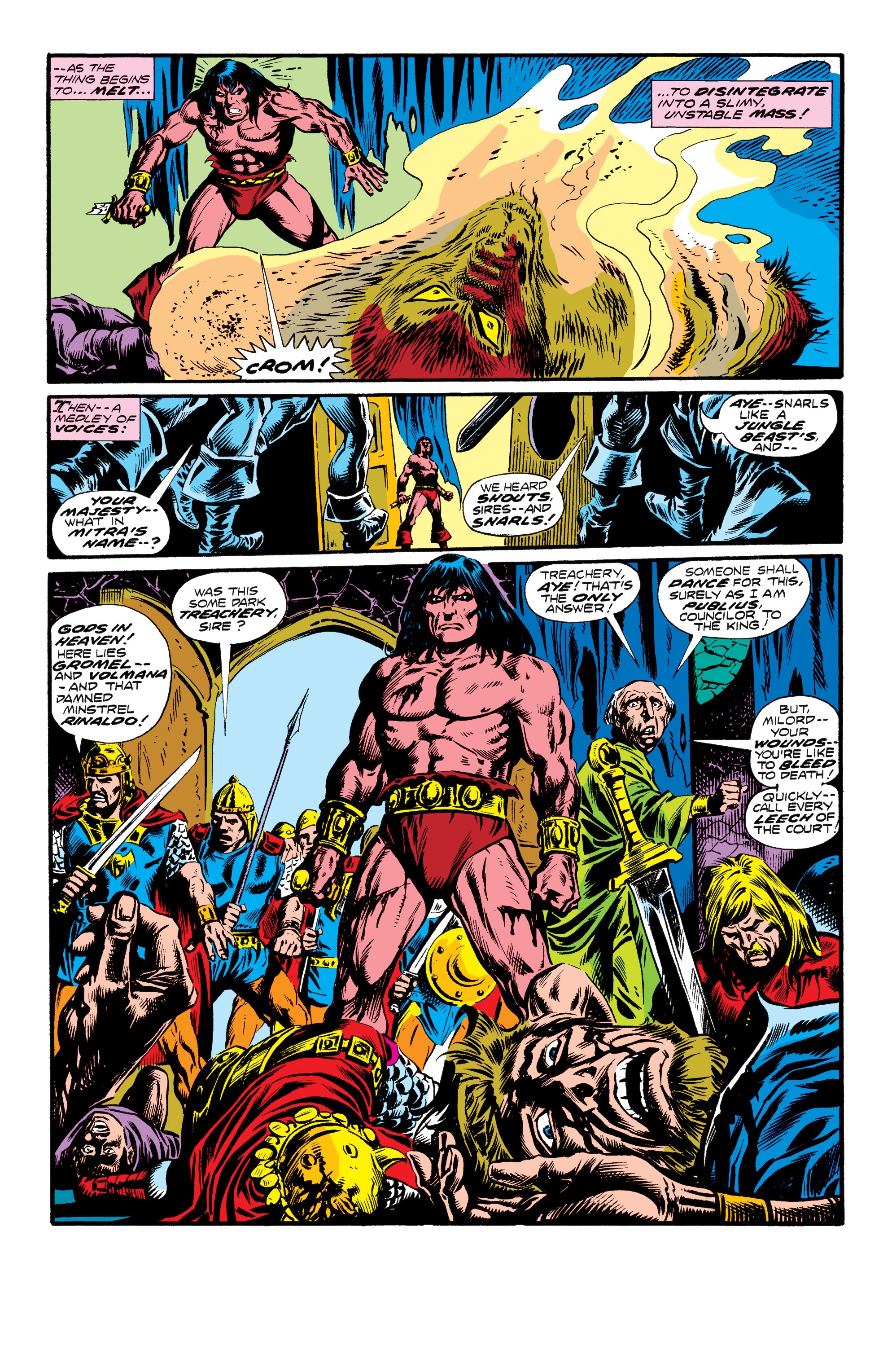 Read online Conan the Barbarian Epic Collection: The Original Marvel Years - Of Once and Future Kings comic -  Issue # TPB (Part 3) - 57