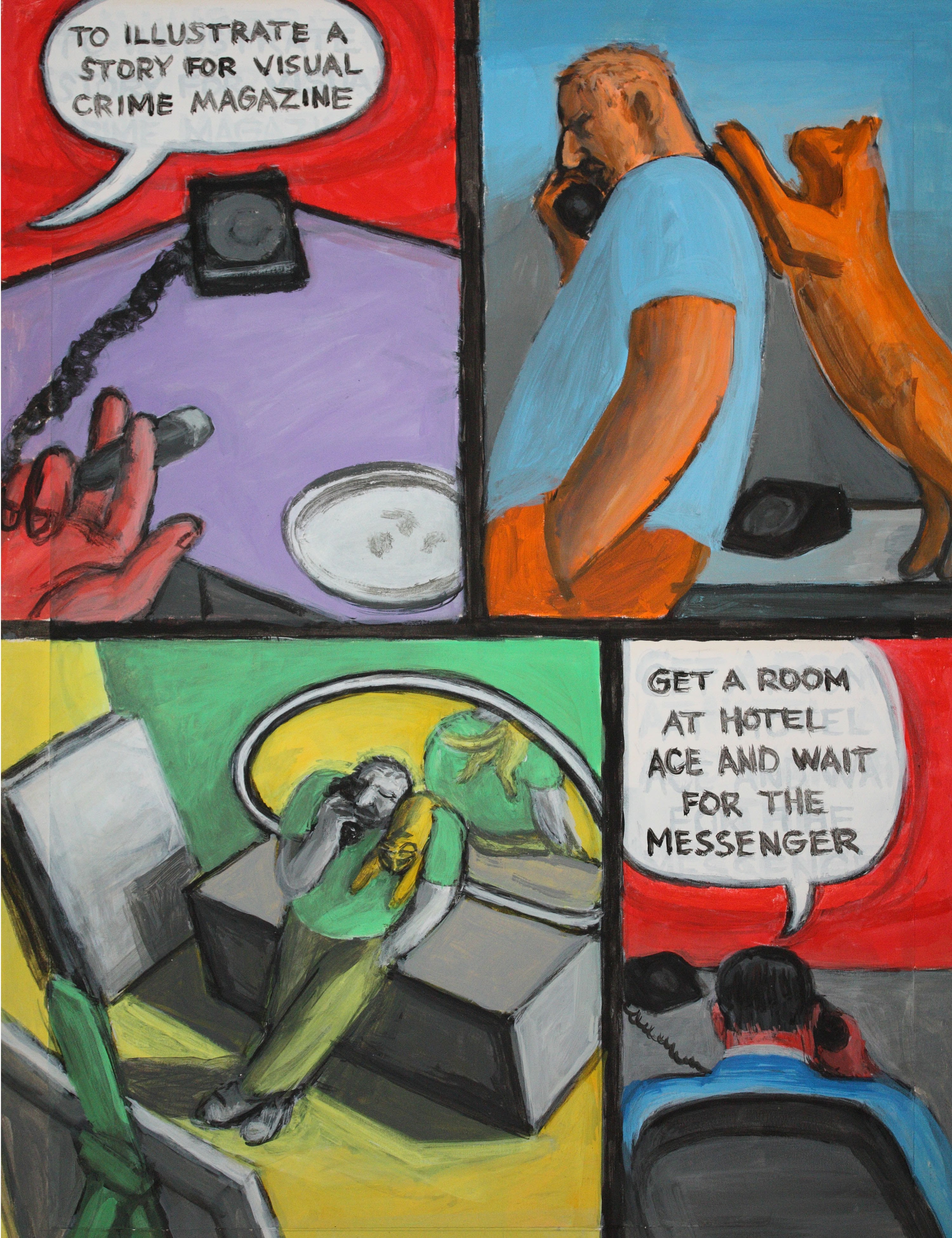 Read online Visual Crime comic -  Issue # TPB - 9