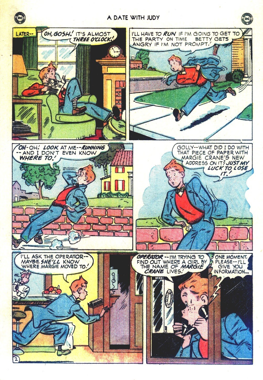 Read online A Date with Judy comic -  Issue #15 - 35
