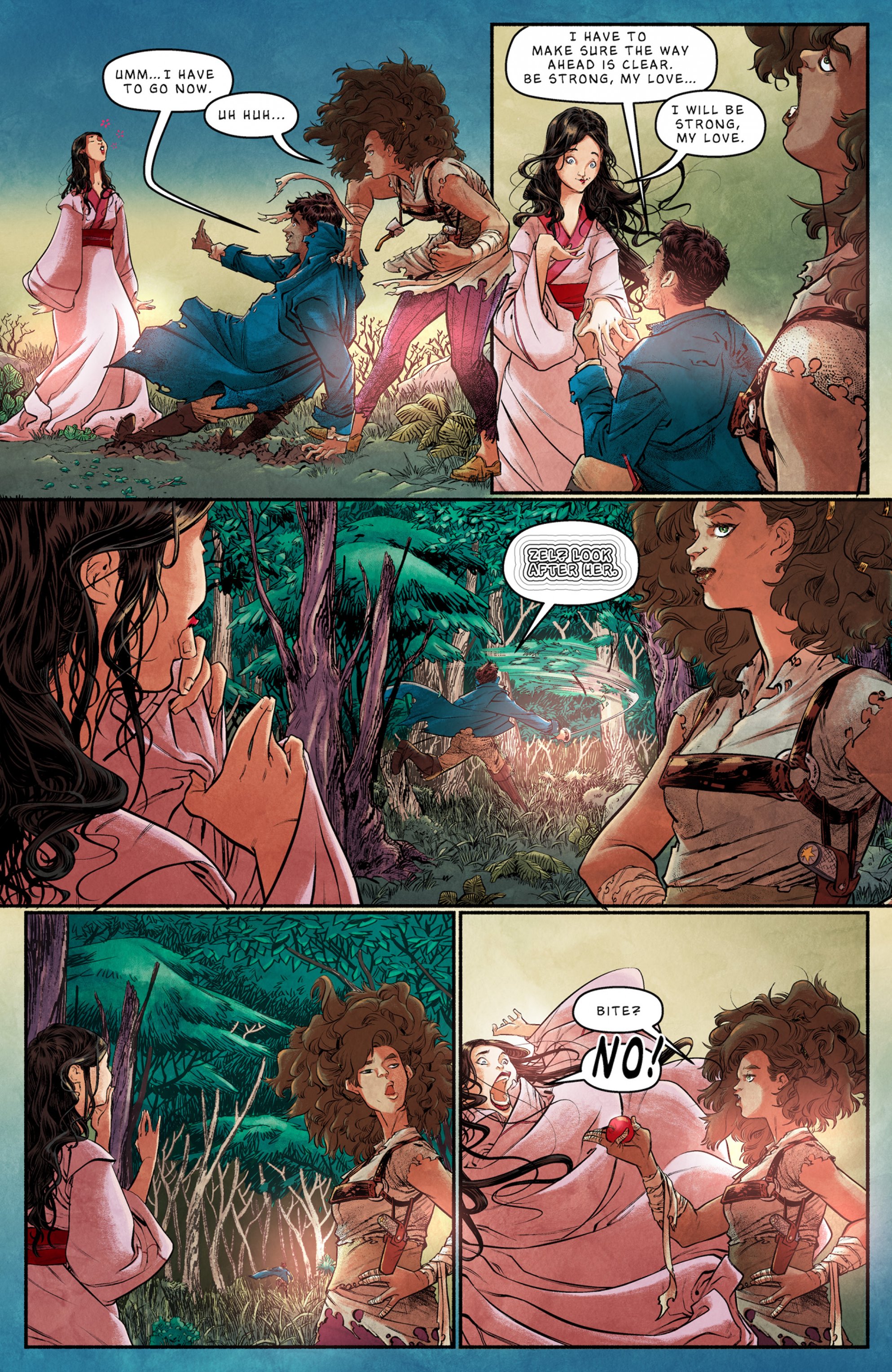 Read online Snow White Zombie Apocalypse comic -  Issue # Full - 36