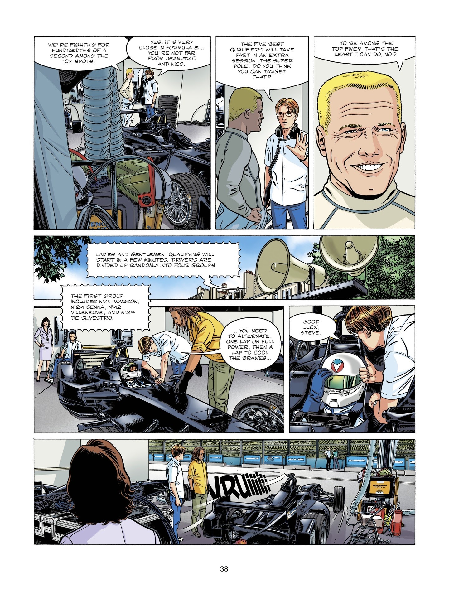 Read online Michel Vaillant comic -  Issue #5 - 38