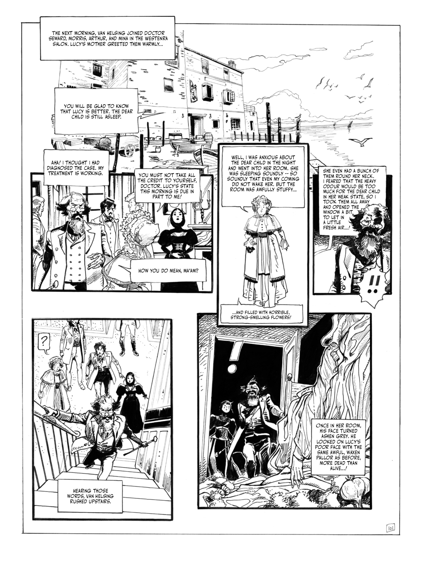 Read online Bram Stoker's Dracula by Georges Bess comic -  Issue # TPB (Part 2) - 5