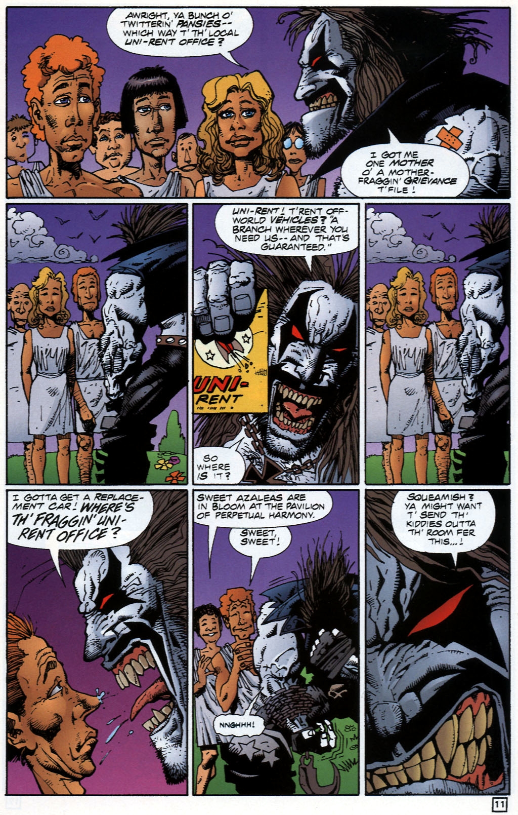 Read online Lobo: Death and Taxes comic -  Issue #2 - 12