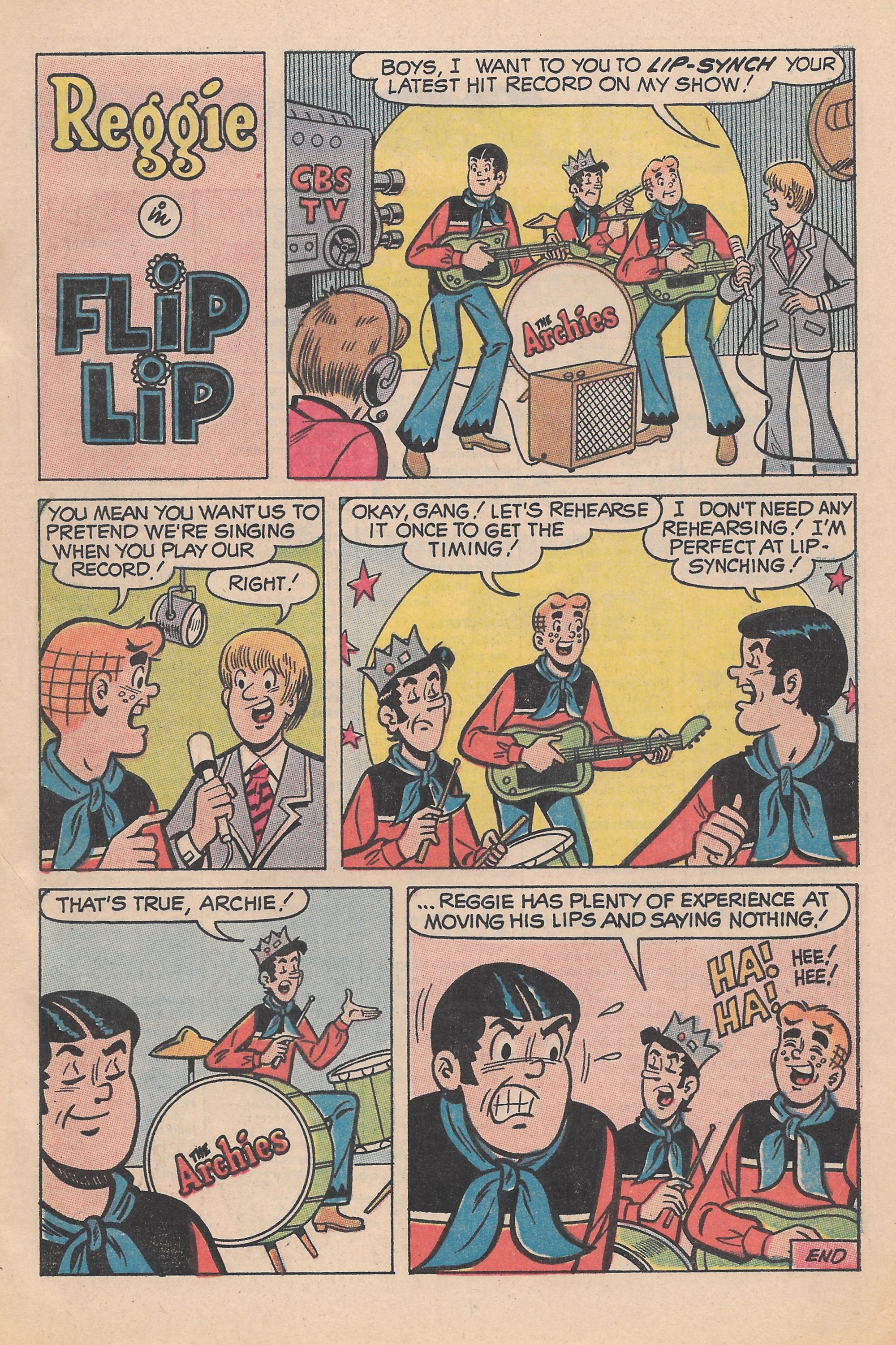 Read online Reggie's Wise Guy Jokes comic -  Issue #13 - 65
