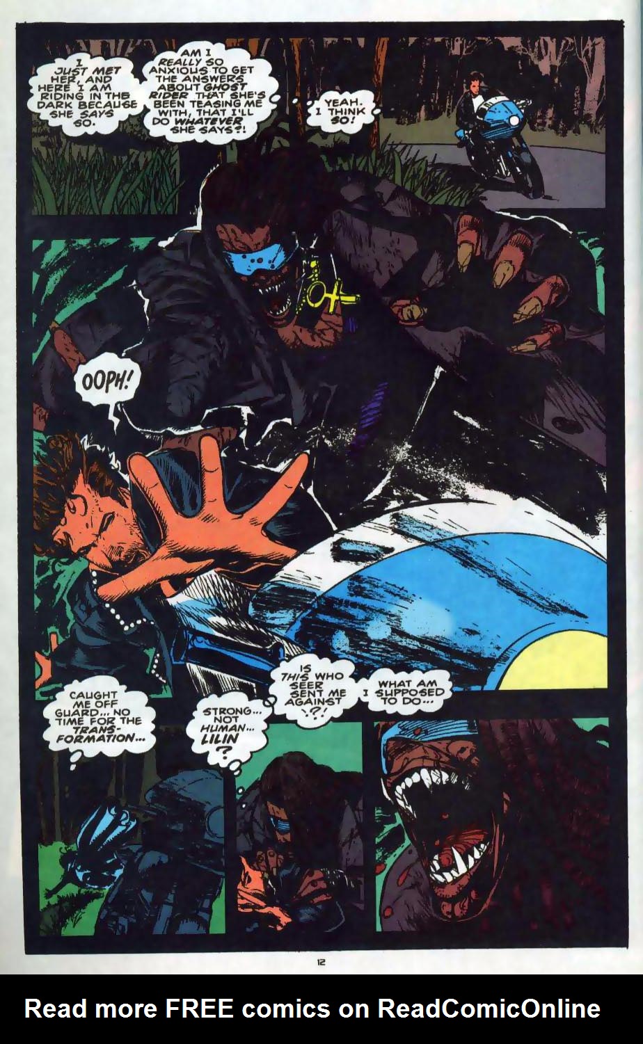 Read online Ghost Rider (1990) comic -  Issue # _Annual 1 - 10