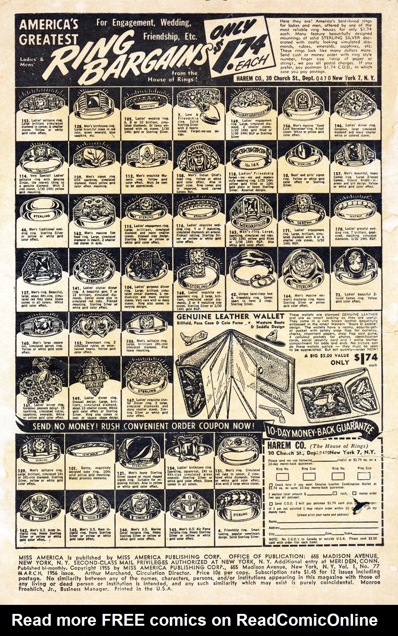 Read online Miss America comic -  Issue #77 - 2