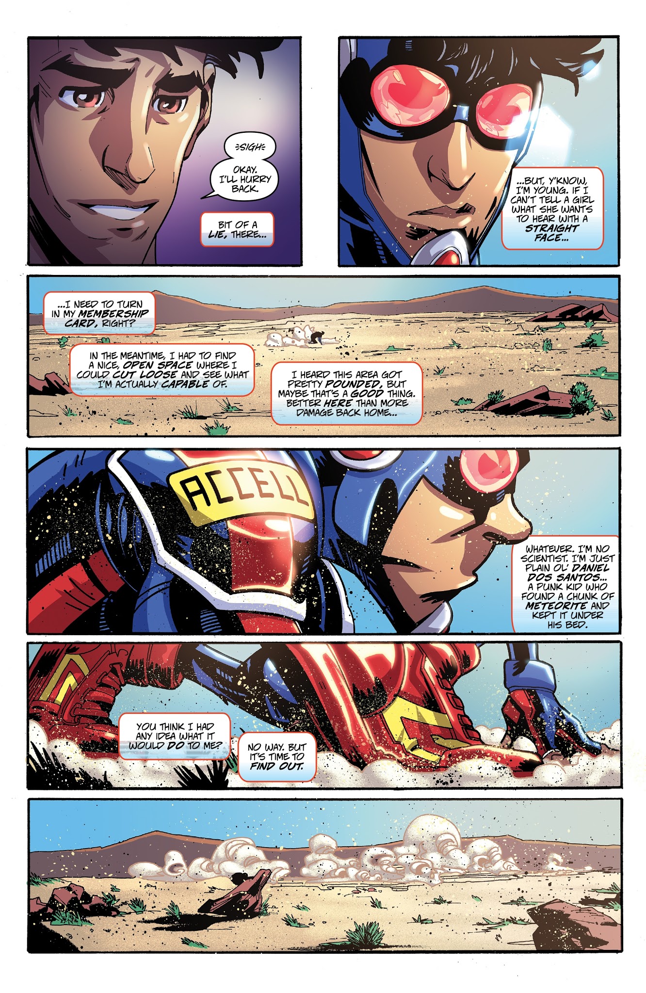 Read online Accell comic -  Issue #2 - 5