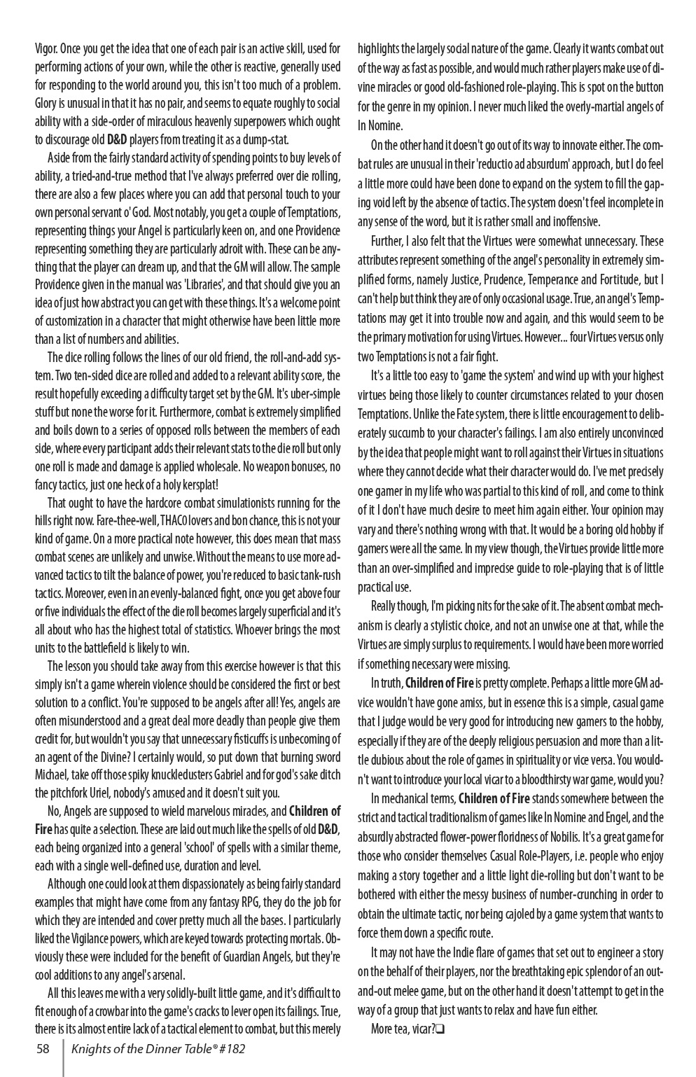 Read online Knights of the Dinner Table comic -  Issue #182 - 60