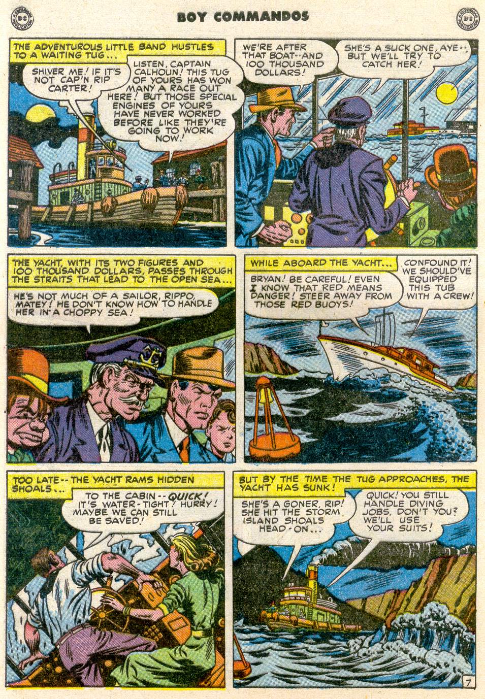 Read online Boy Commandos comic -  Issue #31 - 46