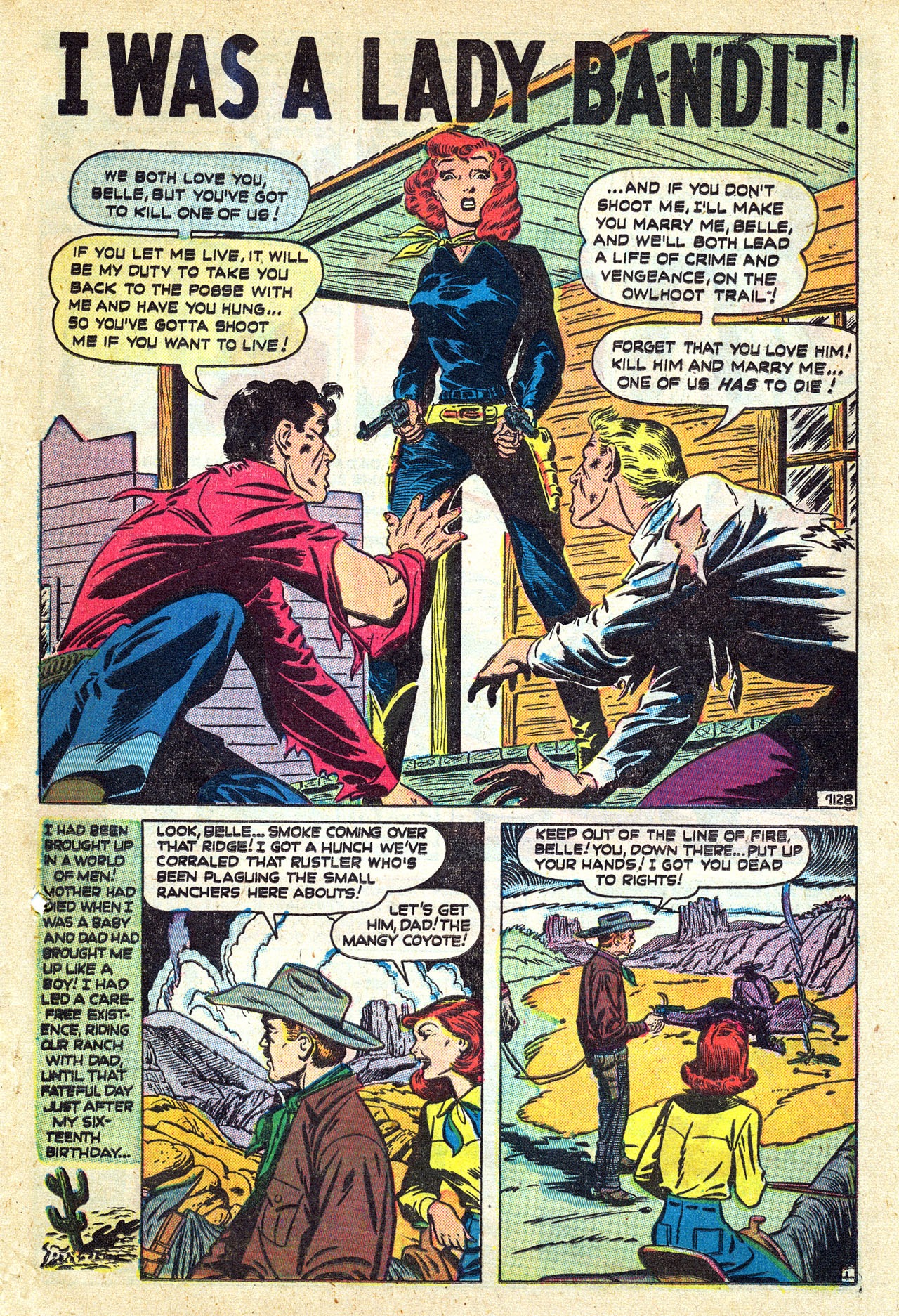 Read online Western Life Romances comic -  Issue #2 - 23