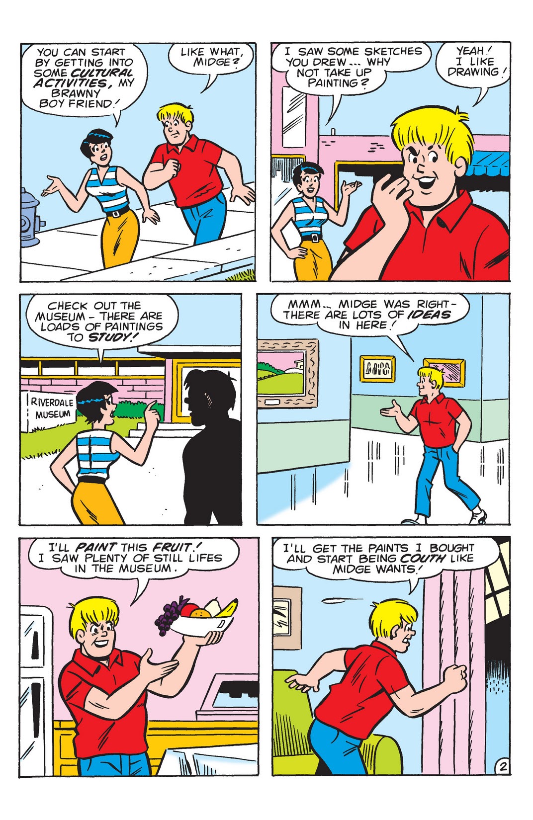 Read online Archie & Friends: Art Smarts comic -  Issue # TPB - 9