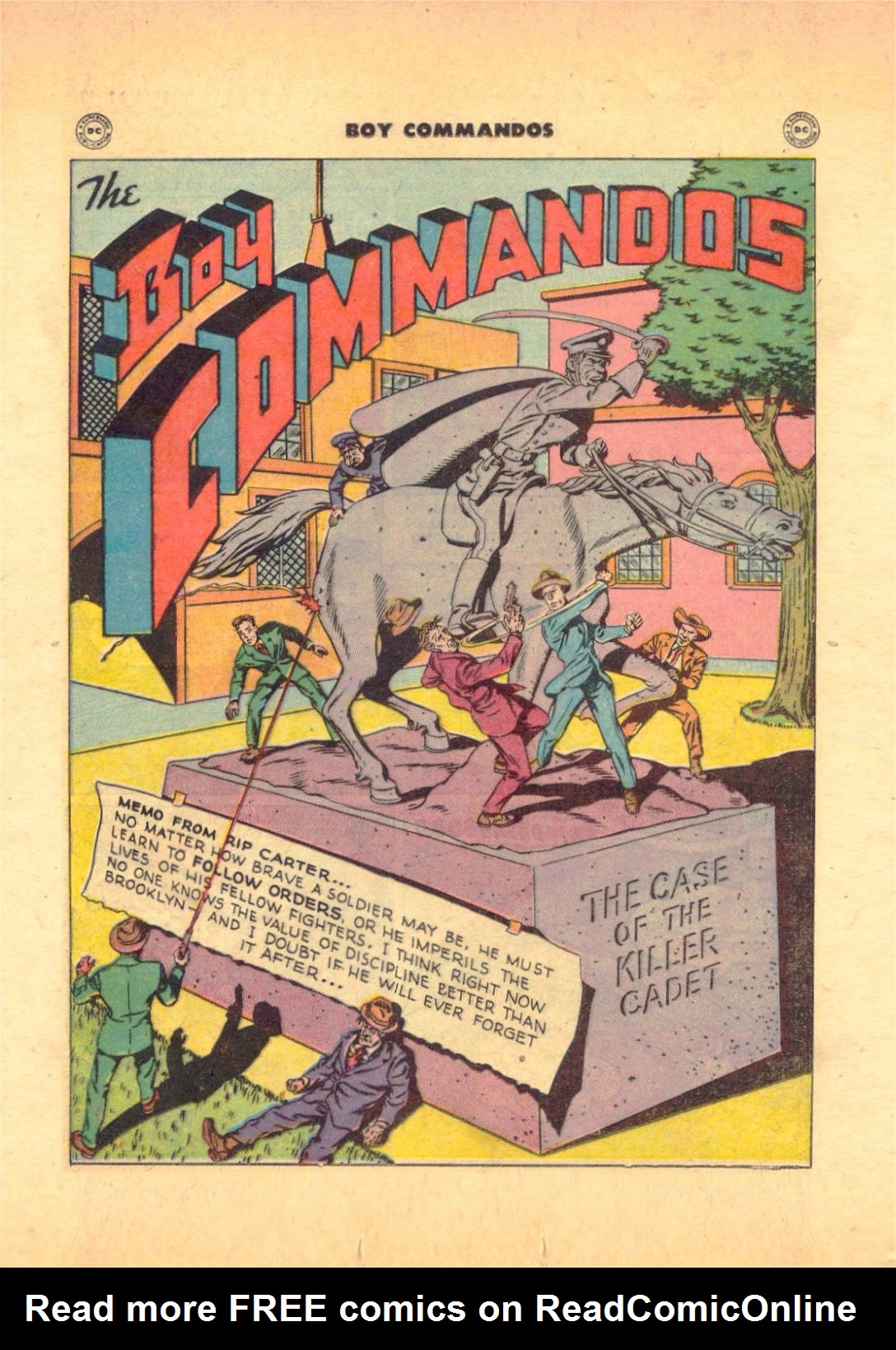 Read online Boy Commandos comic -  Issue #27 - 36