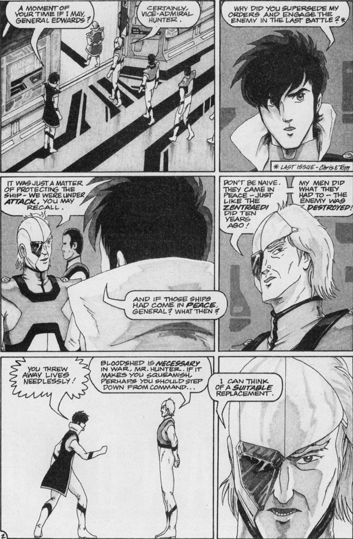 Read online Robotech II: The Sentinels - The Marriage of Rick Hunter and Lisa Hayes comic -  Issue # TPB 3 - 86