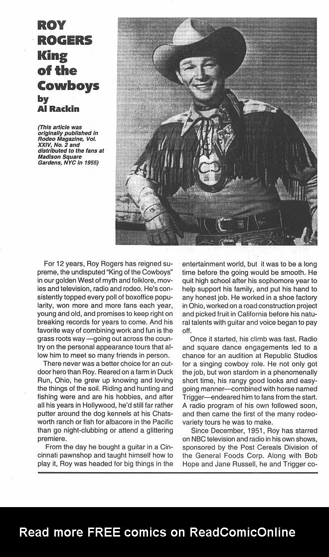 Read online Roy Rogers Western comic -  Issue #2 - 26