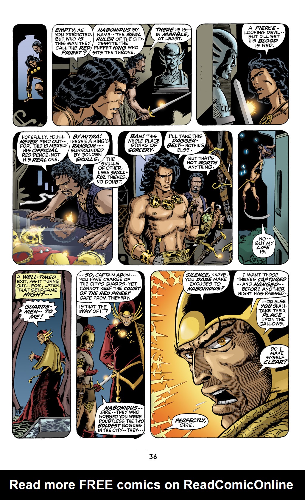 Read online The Chronicles of Conan comic -  Issue # TPB 2 (Part 1) - 37