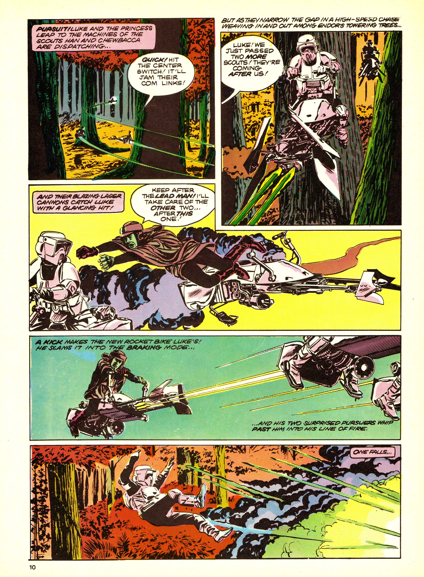 Read online Return of the Jedi comic -  Issue #153 - 10