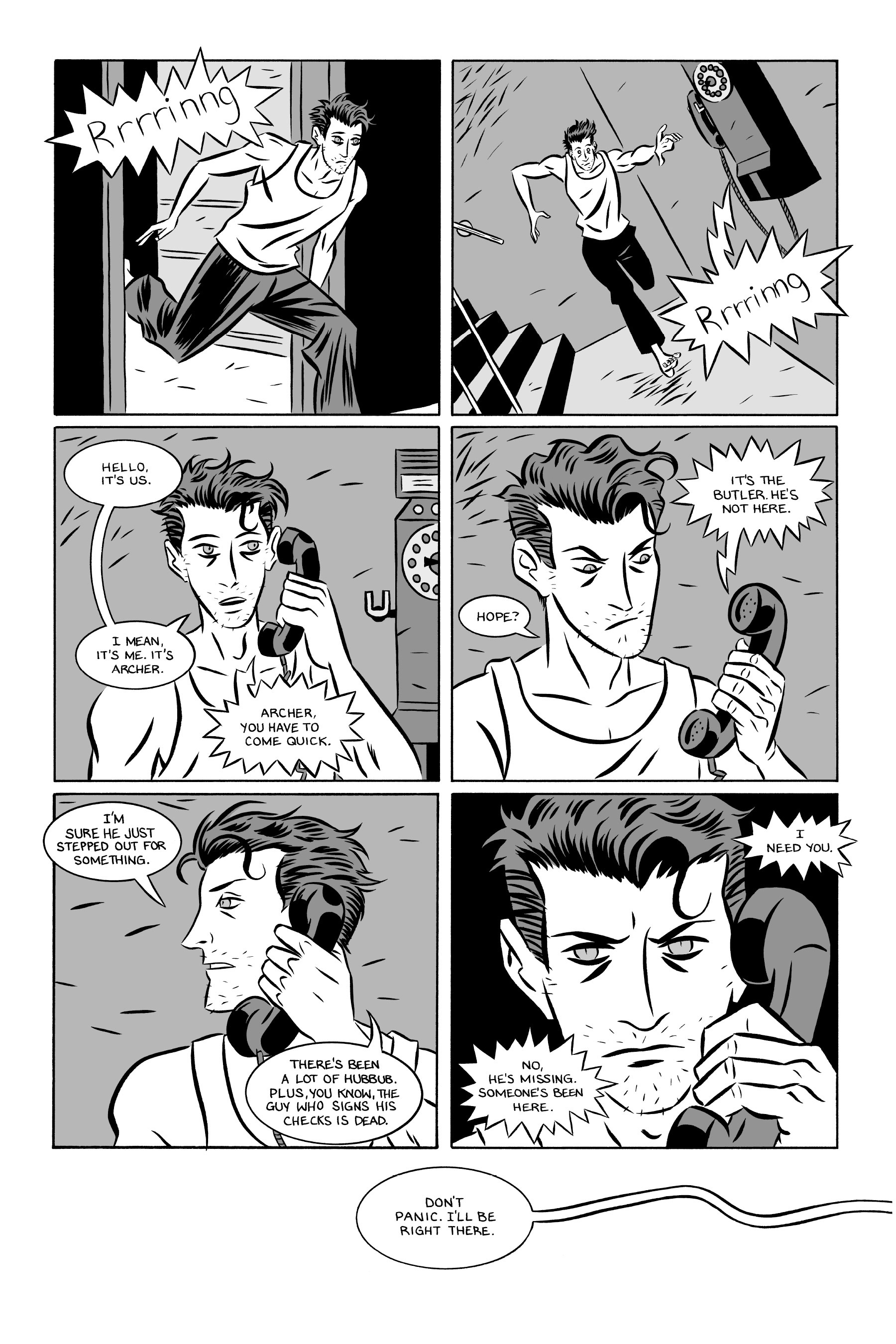 Read online Archer Coe and the Thousand Natural Shocks comic -  Issue #9 - 9