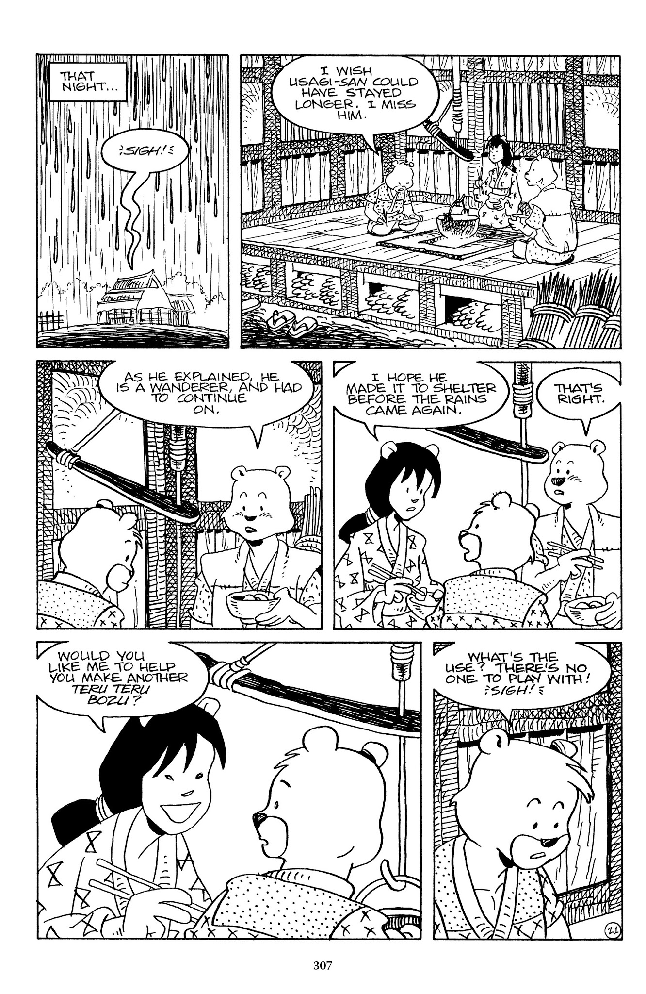 Read online The Usagi Yojimbo Saga comic -  Issue # TPB 7 - 302