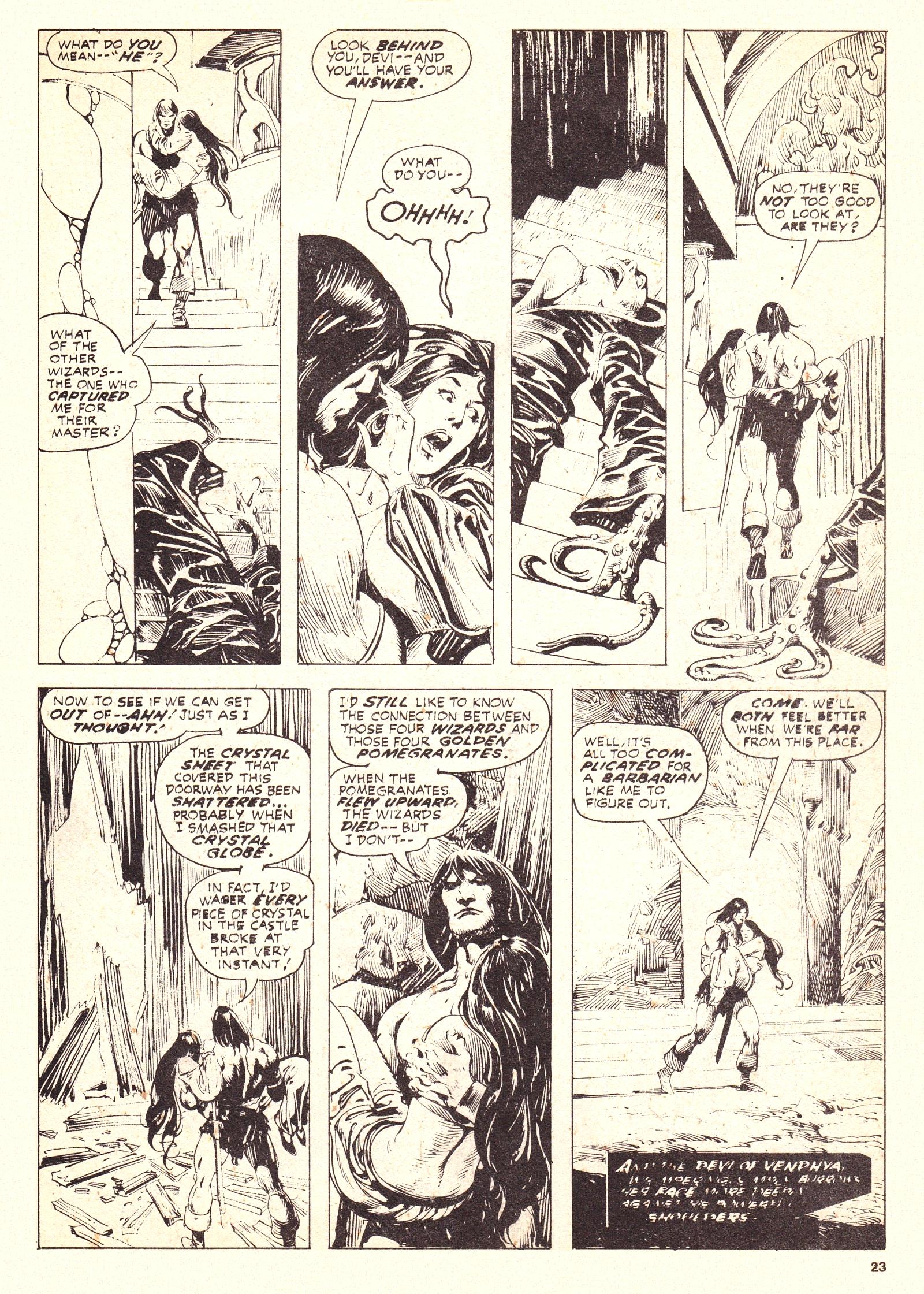 Read online The Savage Sword of Conan (1975) comic -  Issue #8 - 23