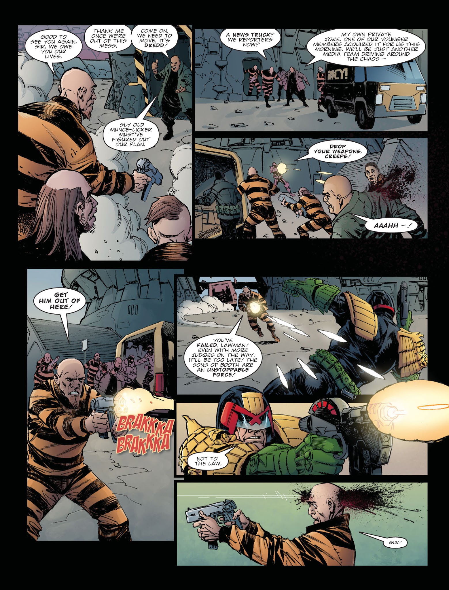 Read online 2000 AD comic -  Issue #2078 - 7