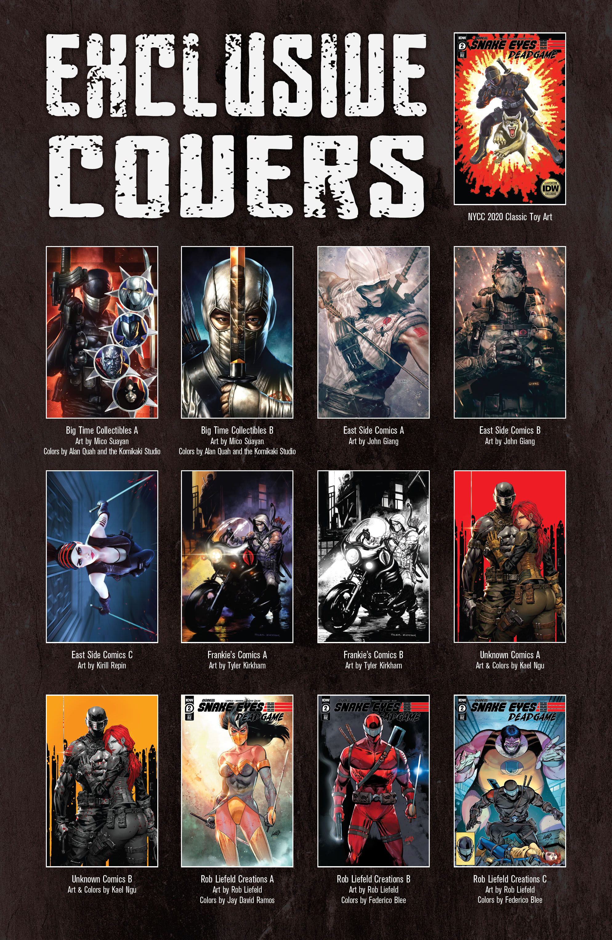 Read online Snake Eyes: Deadgame comic -  Issue #2 - 27