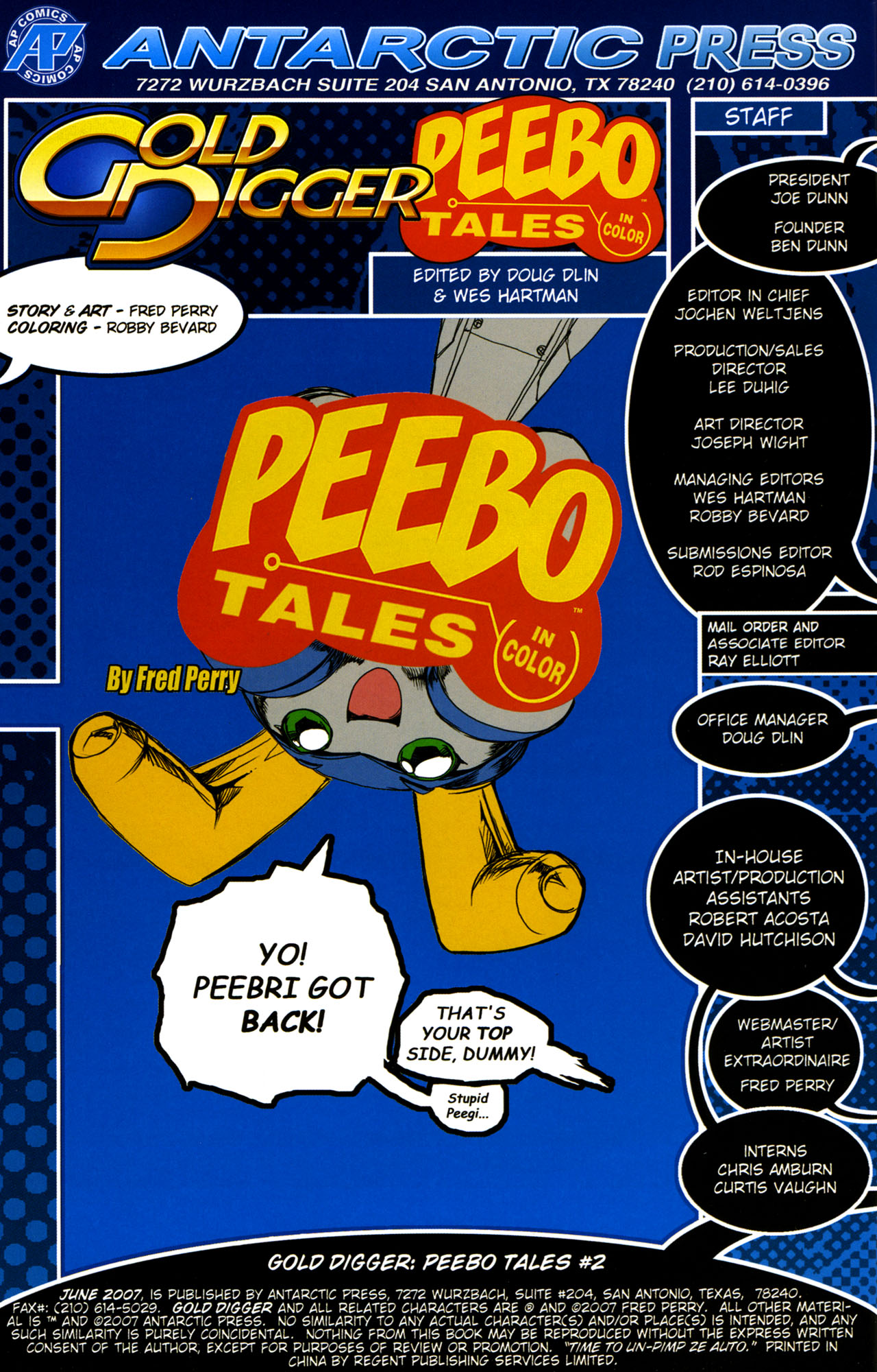 Read online Gold Digger: Peebo Tales comic -  Issue #2 - 2