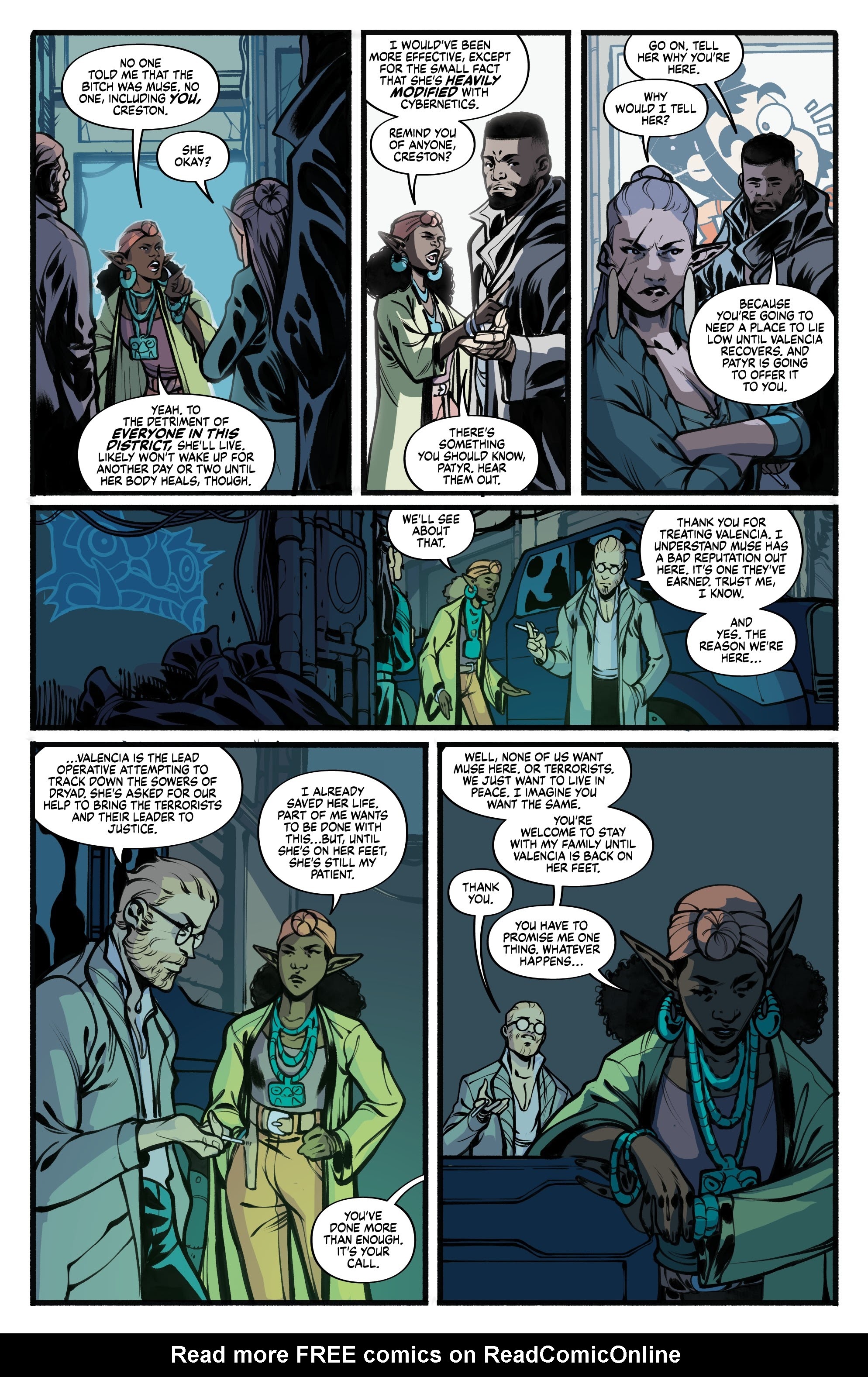 Read online Dryad comic -  Issue #5 - 17