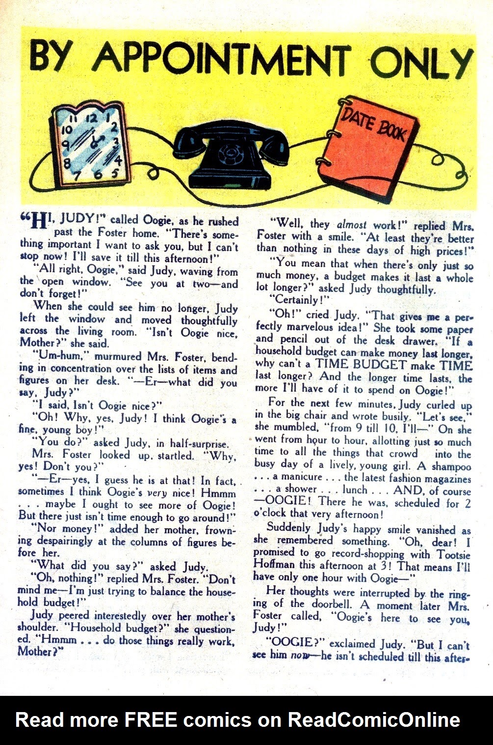 Read online A Date with Judy comic -  Issue #8 - 41