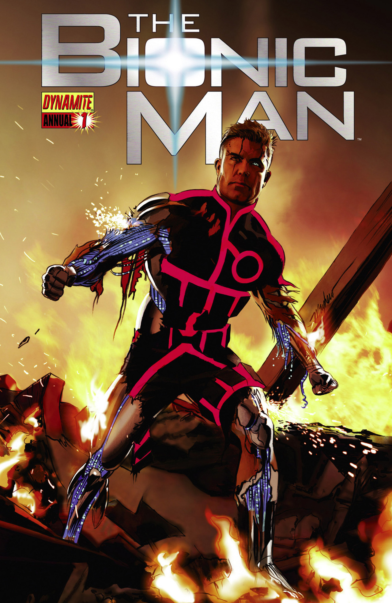 Read online Bionic Man comic -  Issue # _Annual 1 - 1