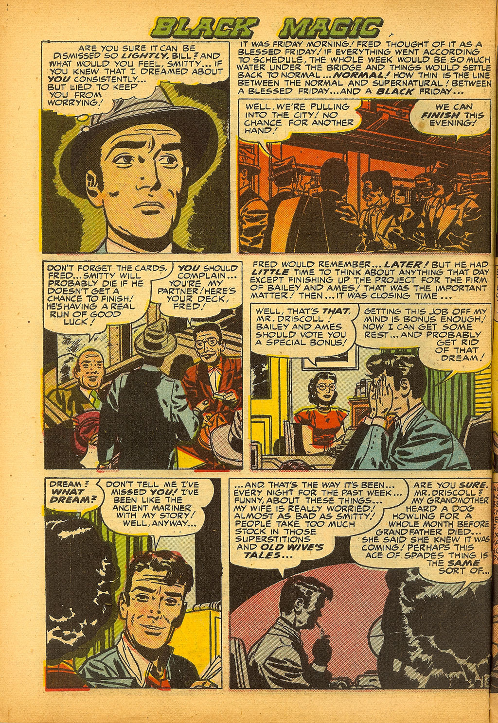 Read online Black Magic (1950) comic -  Issue #7 - 32