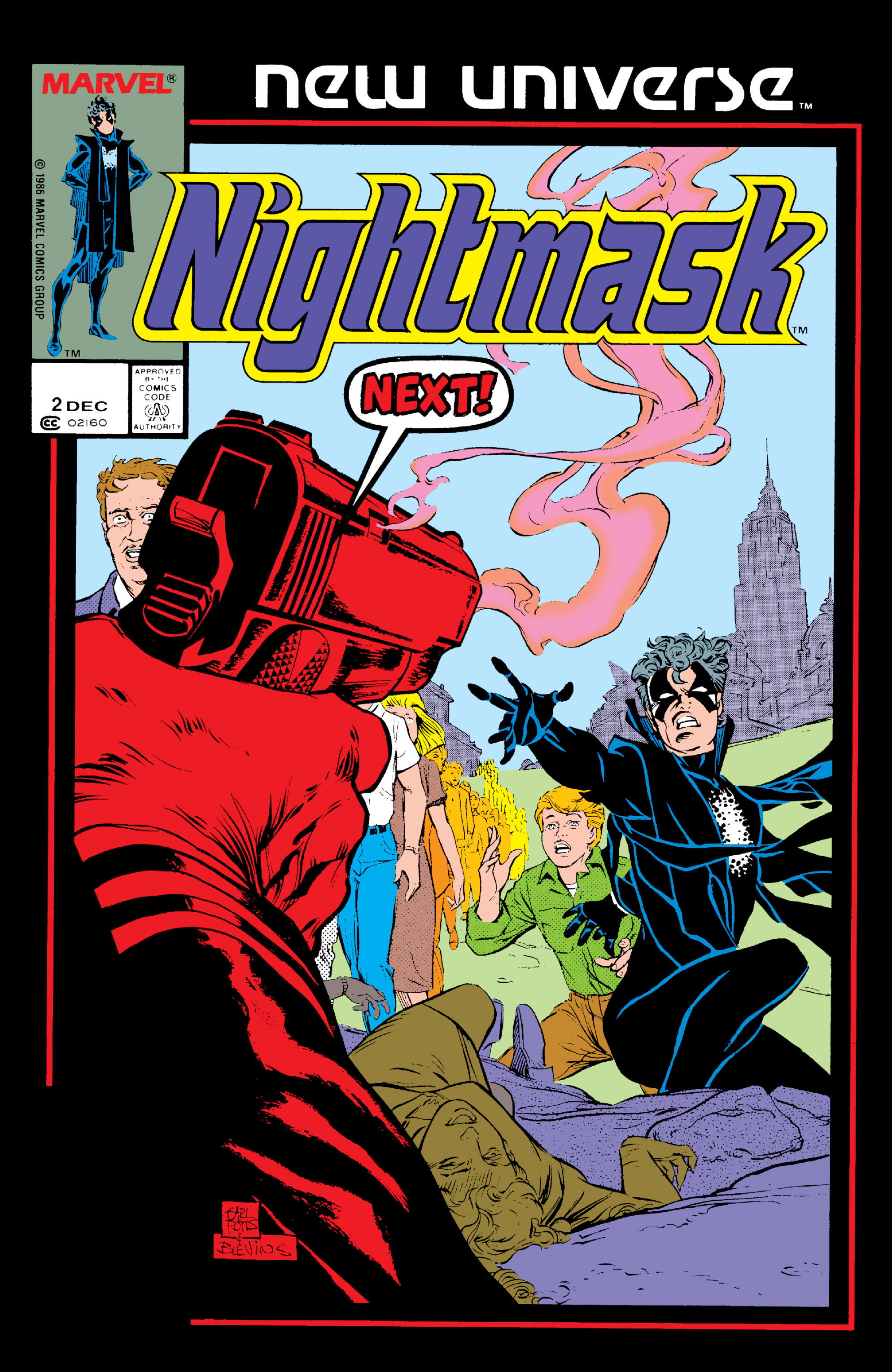 Read online Nightmask comic -  Issue #2 - 1