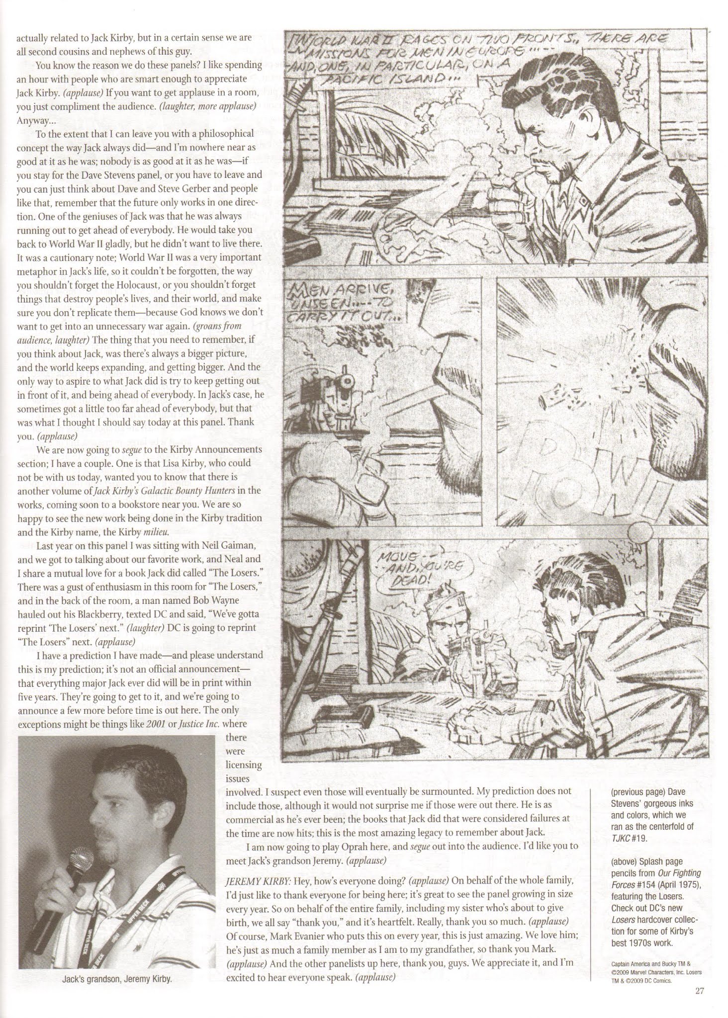 Read online The Jack Kirby Collector comic -  Issue #53 - 28