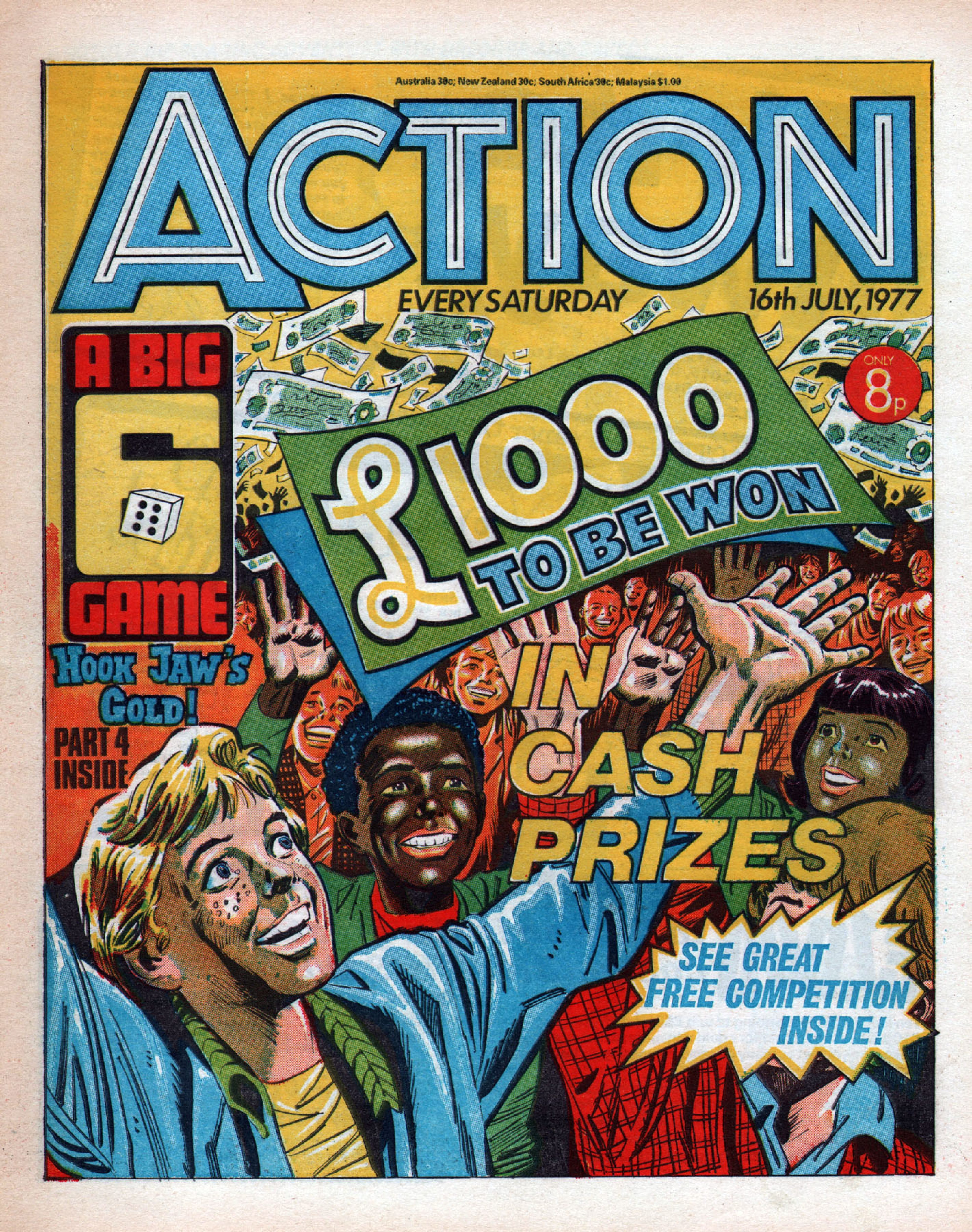 Read online Action (1976) comic -  Issue #70 - 1