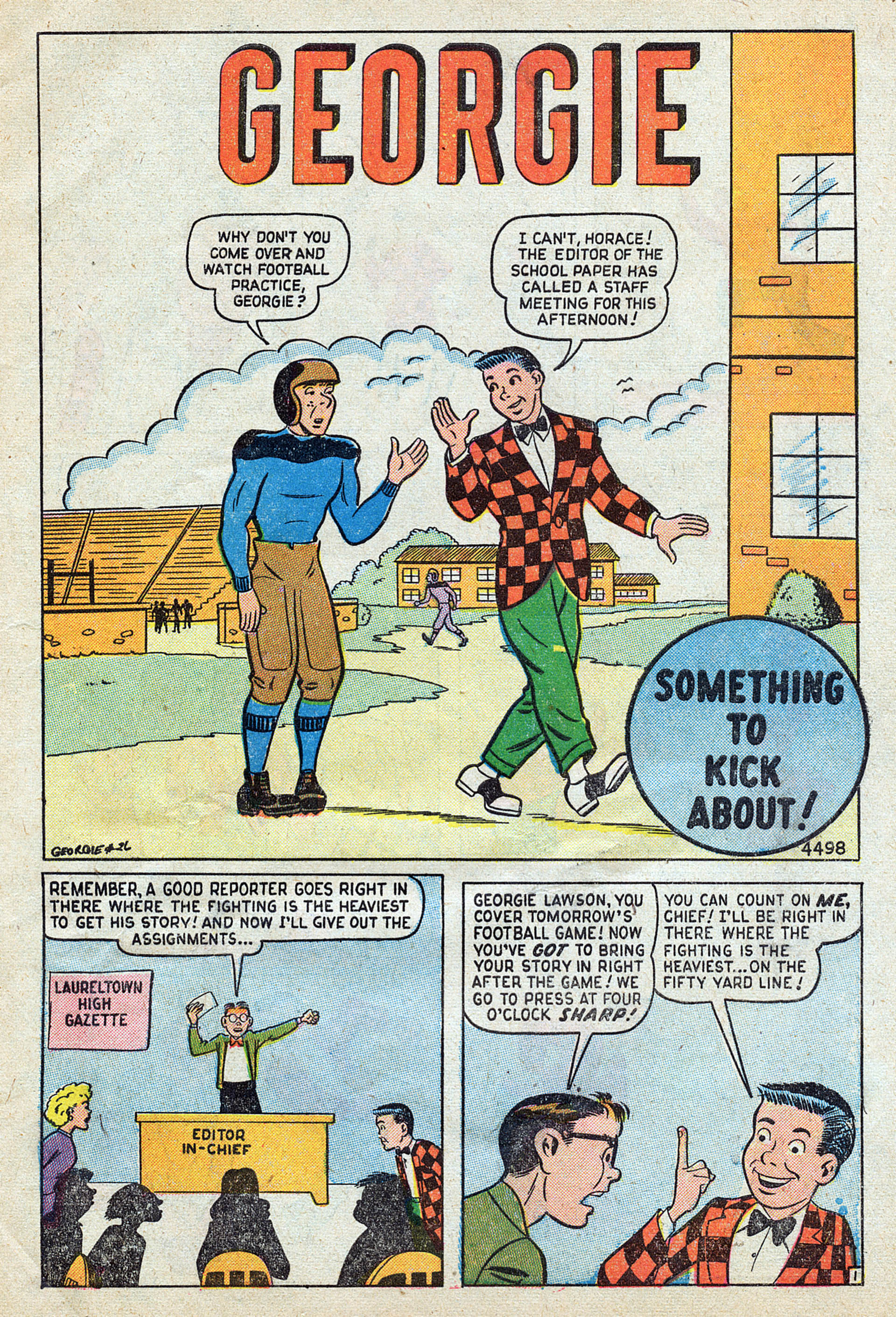 Read online Georgie Comics (1949) comic -  Issue #26 - 3