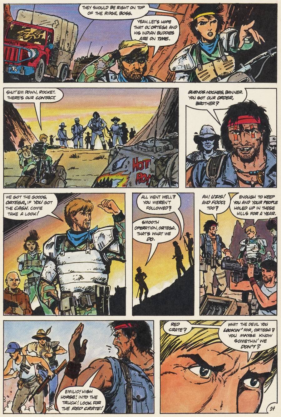 Read online Scout comic -  Issue #15 - 16