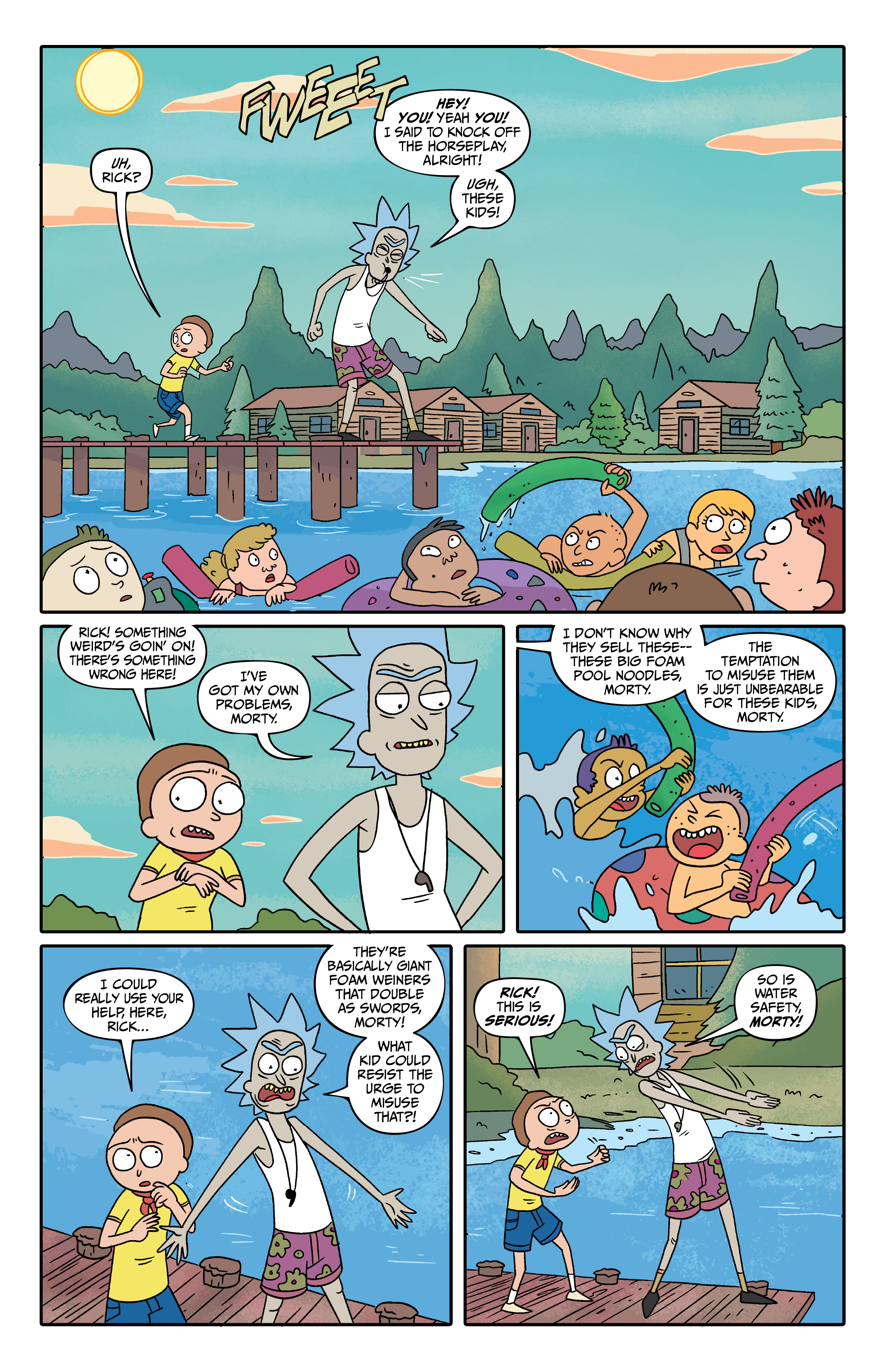 Read online Rick and Morty comic -  Issue # (2015) _Deluxe Edition 1 (Part 1) - 91