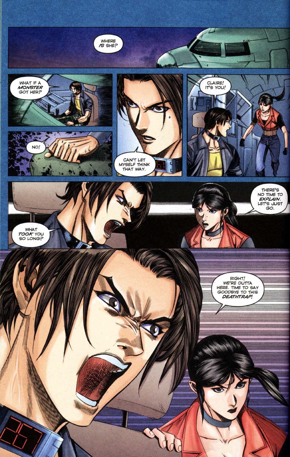 Read online Resident Evil Code: Veronica comic -  Issue #2 - 71