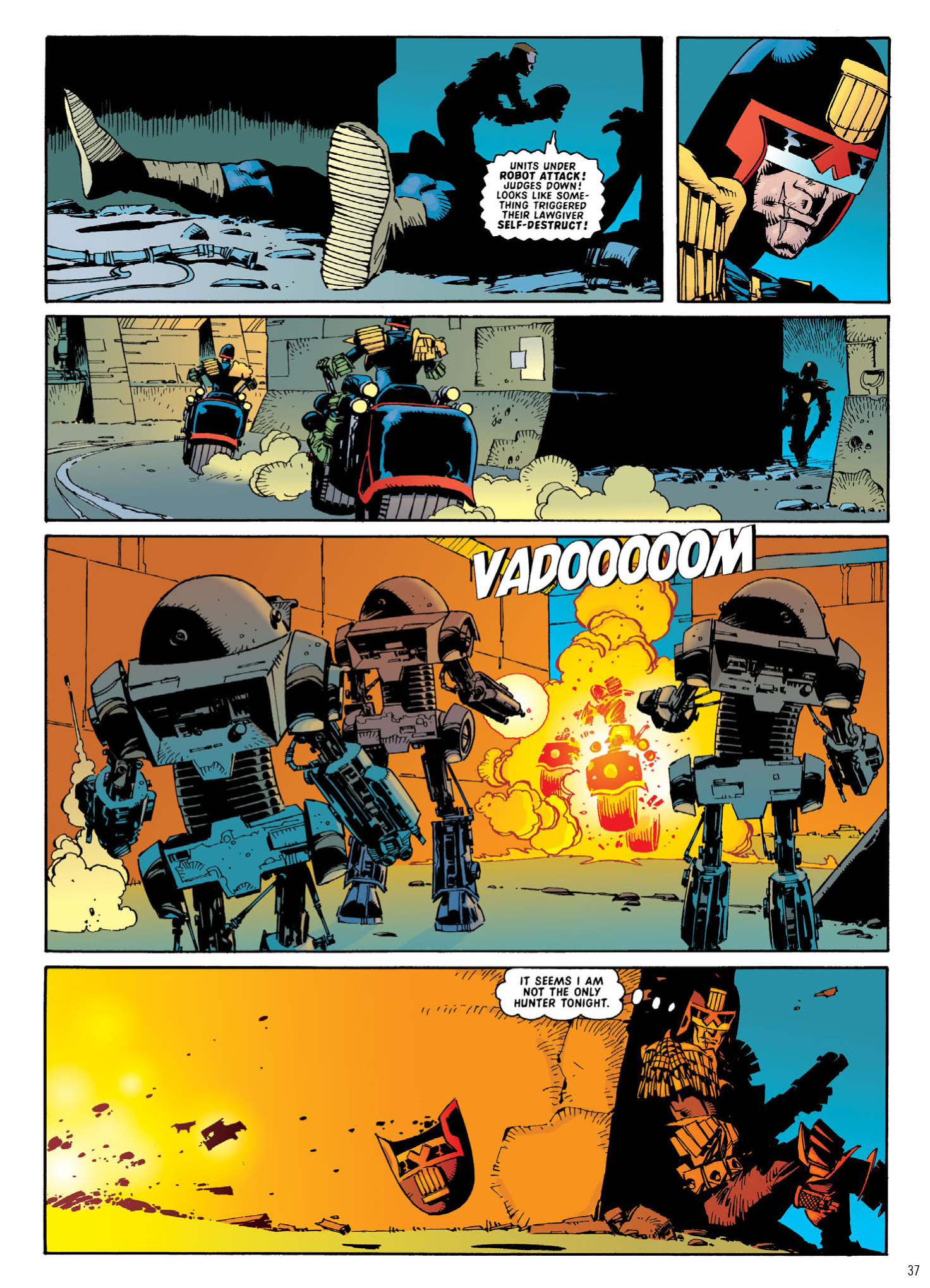 Read online Judge Dredd: The Complete Case Files comic -  Issue # TPB 30 - 39