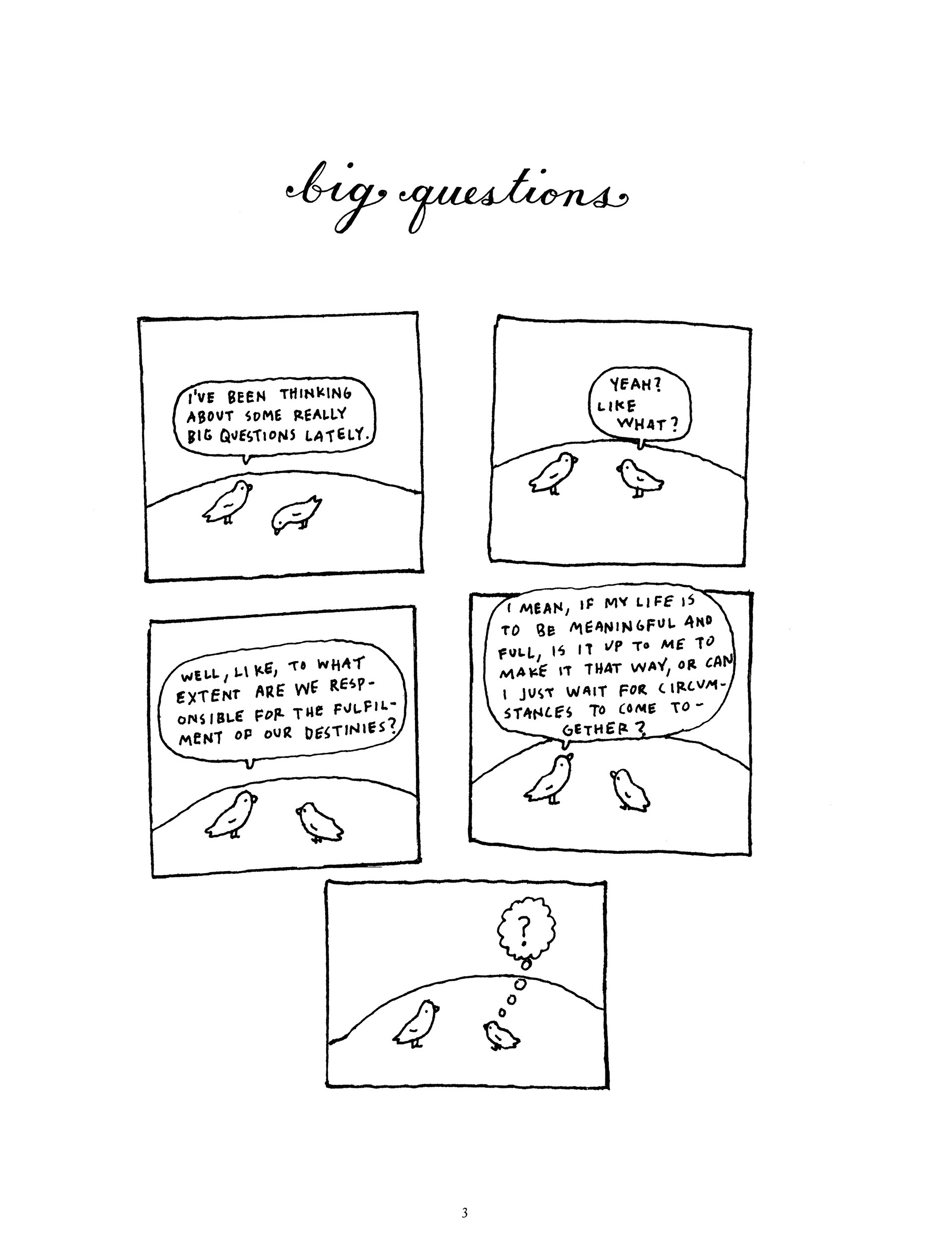 Read online Big Questions comic -  Issue # TPB (Part 1) - 15