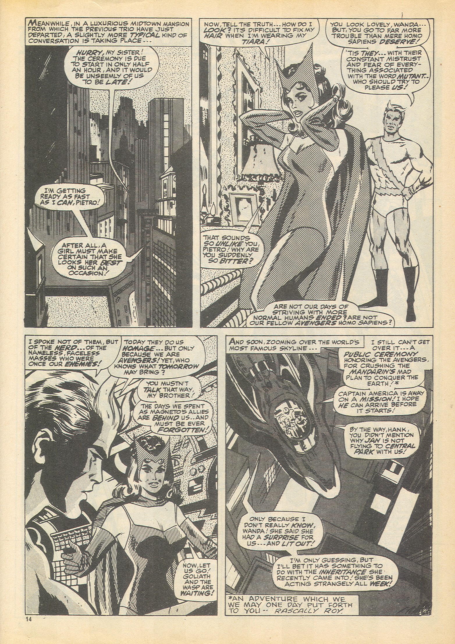 Read online The Avengers (1973) comic -  Issue #56 - 14