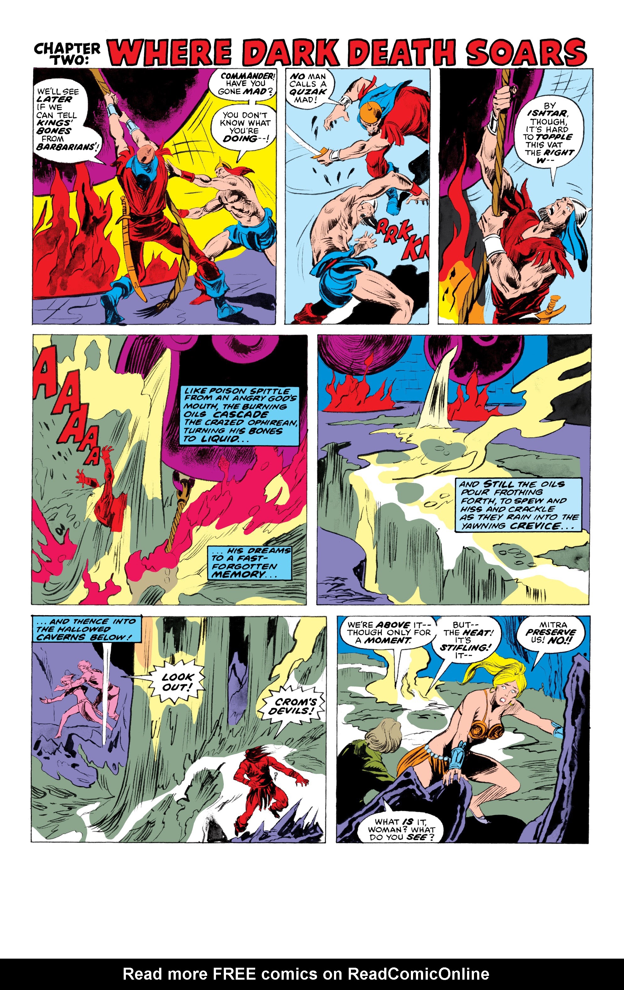Read online Conan the Barbarian Epic Collection: The Original Marvel Years - Of Once and Future Kings comic -  Issue # TPB (Part 3) - 80